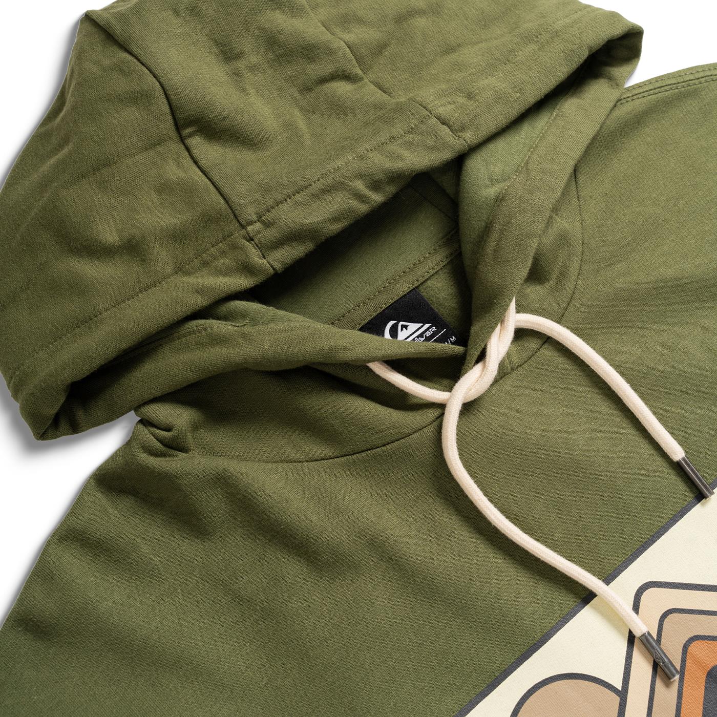 Quiksilver QS Gradient Mountains Hoodie Four Leaf Clover - Image 3