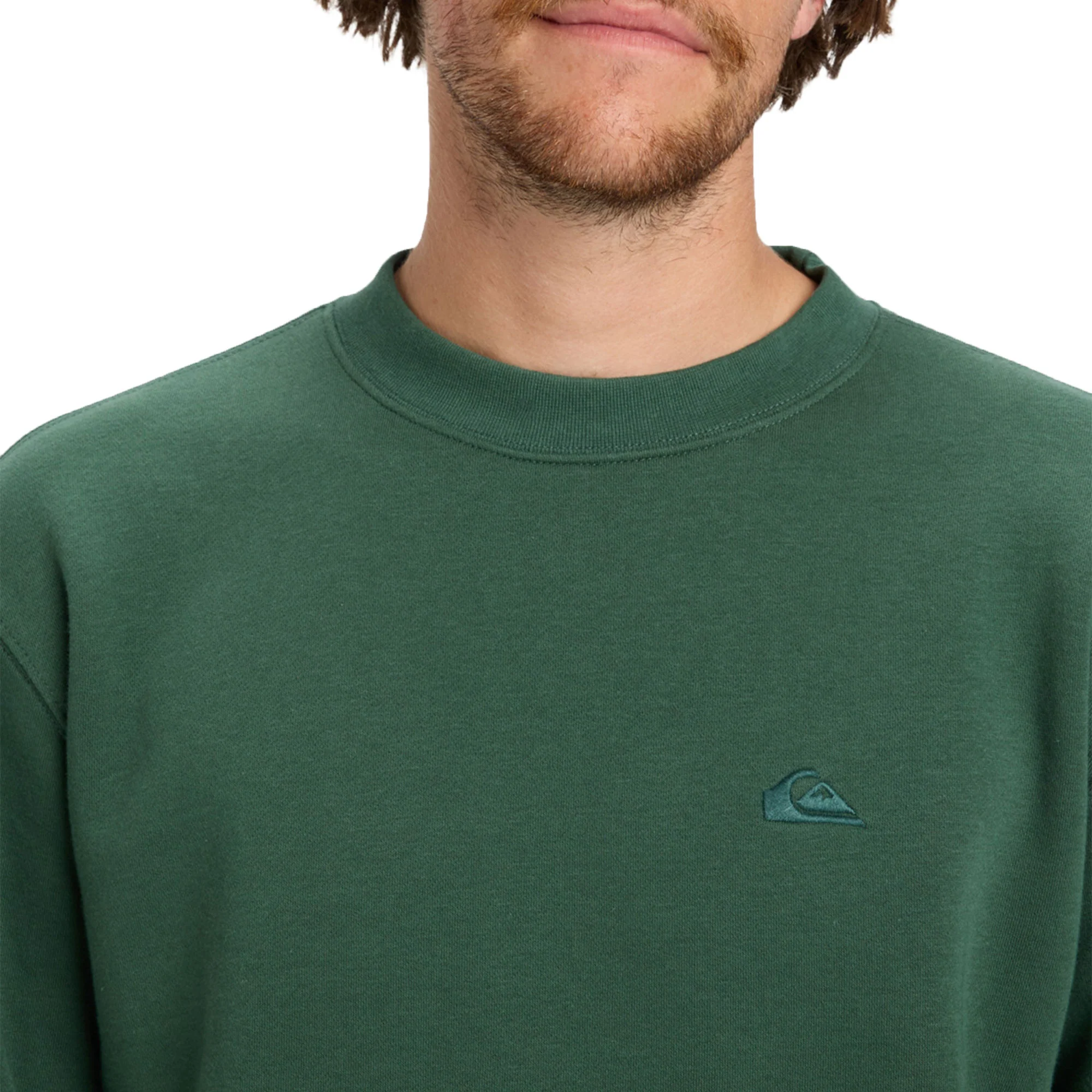 Quiksilver Salt Water Crew Trekking Green - Image 4