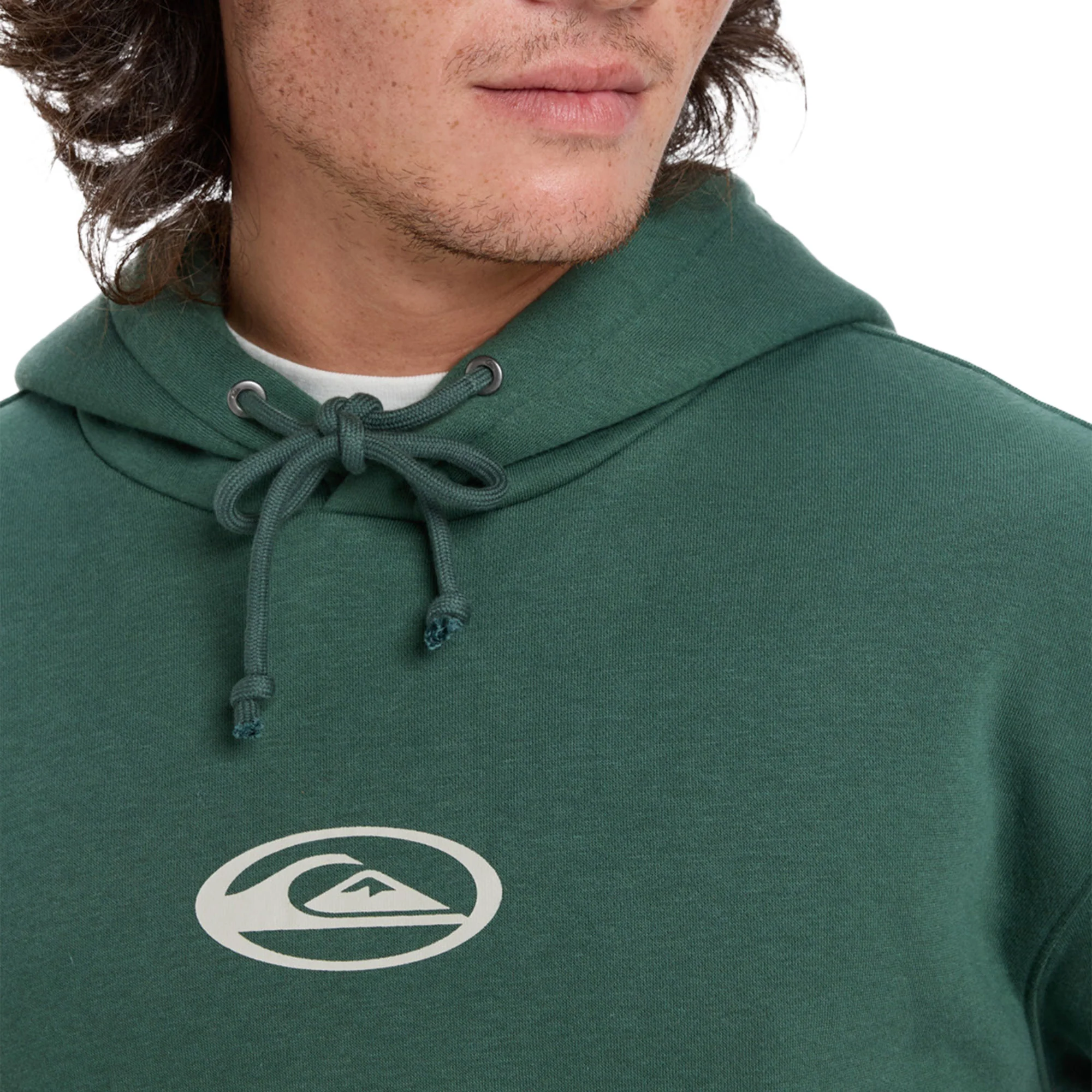Quiksilver Salt Water Graphic Hood Trekking Green - Image 5