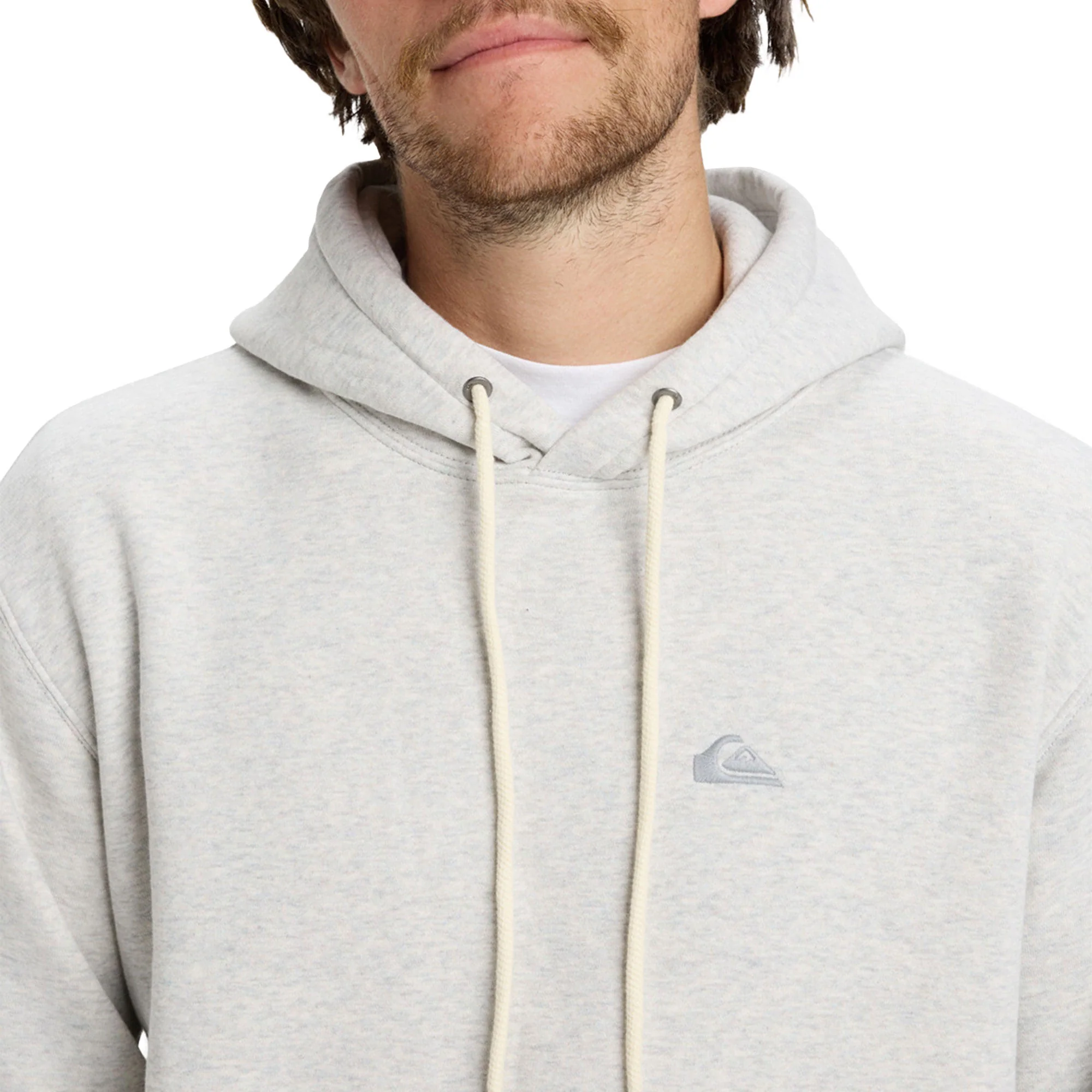 Quiksilver Salt Water Hood Light Grey Heather - Image 3