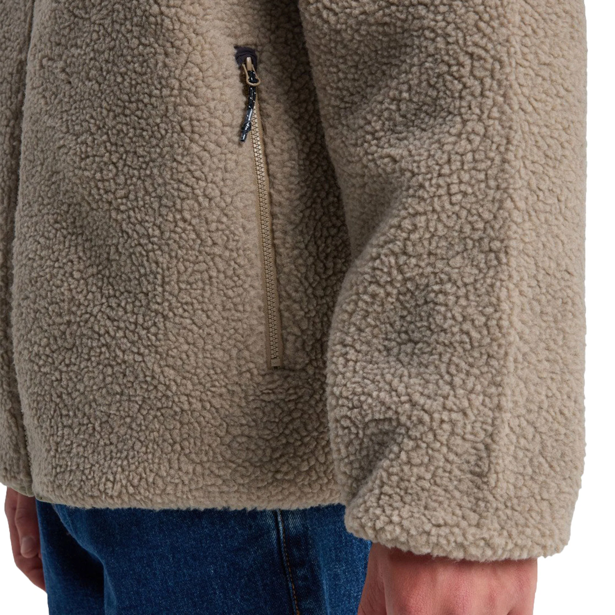 Quiksilver Shallow Water Sherpa Jacket Fallen Rock - Image 5