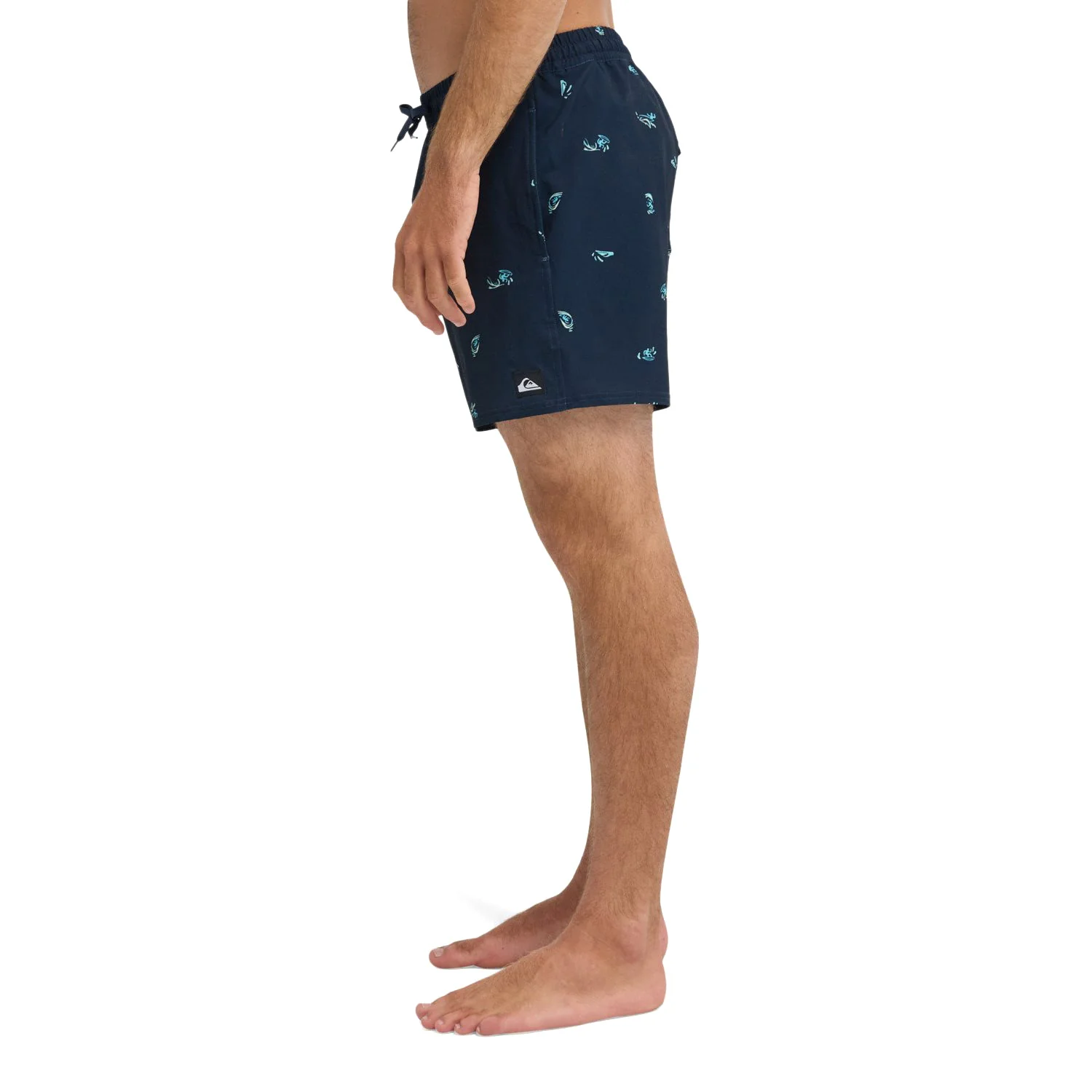 Quiksilver Stretch Printed Volley 16 Dark Navy Spaced Out - Image 2