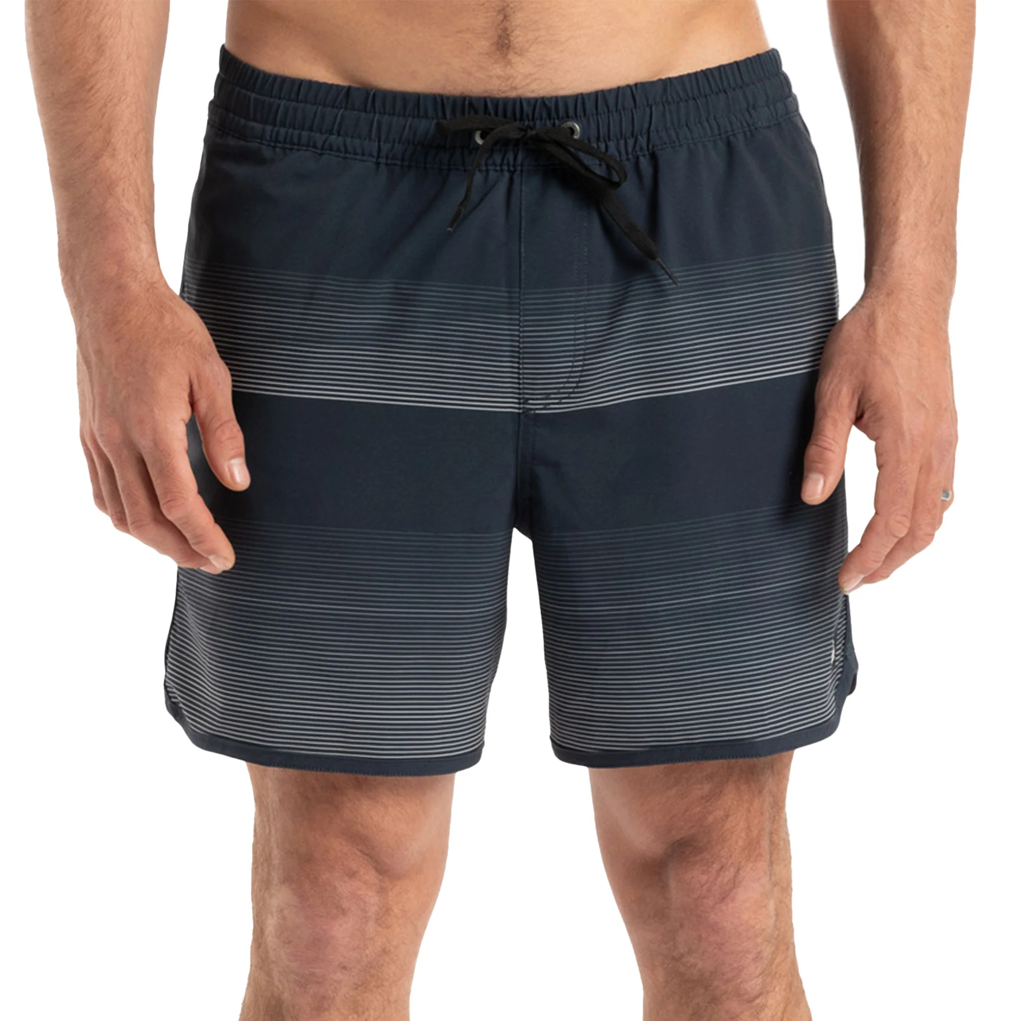 Quiksilver Surfsilk Scallop 16" Short Dark Navy Tijuana