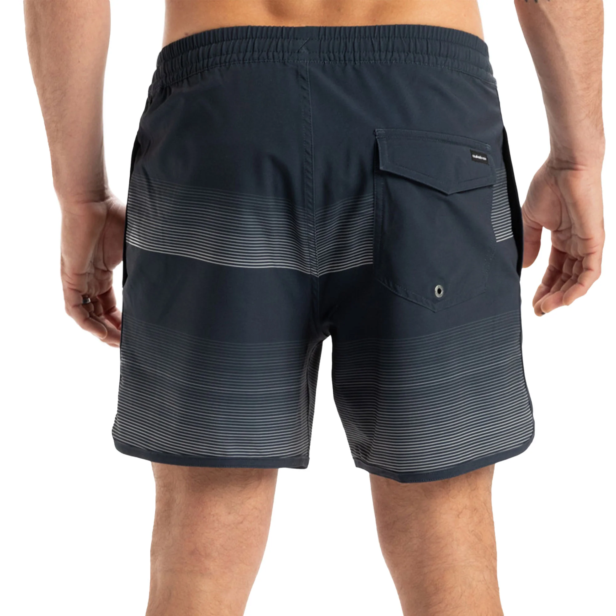 Quiksilver Surfsilk Scallop 16" Short Dark Navy Tijuana - Image 2