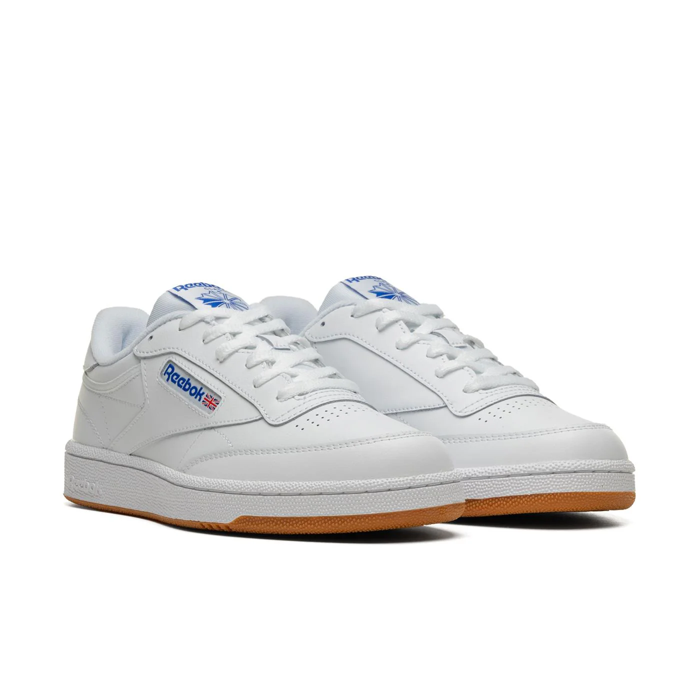 Reebok Club C 85 Int-White/Royal-Gum - Image 3