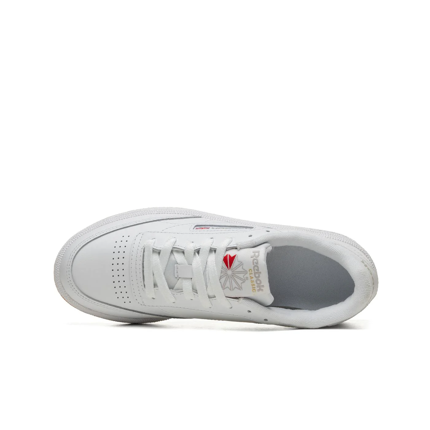 Reebok Club C 85 White/Light Grey/Gum - Image 5