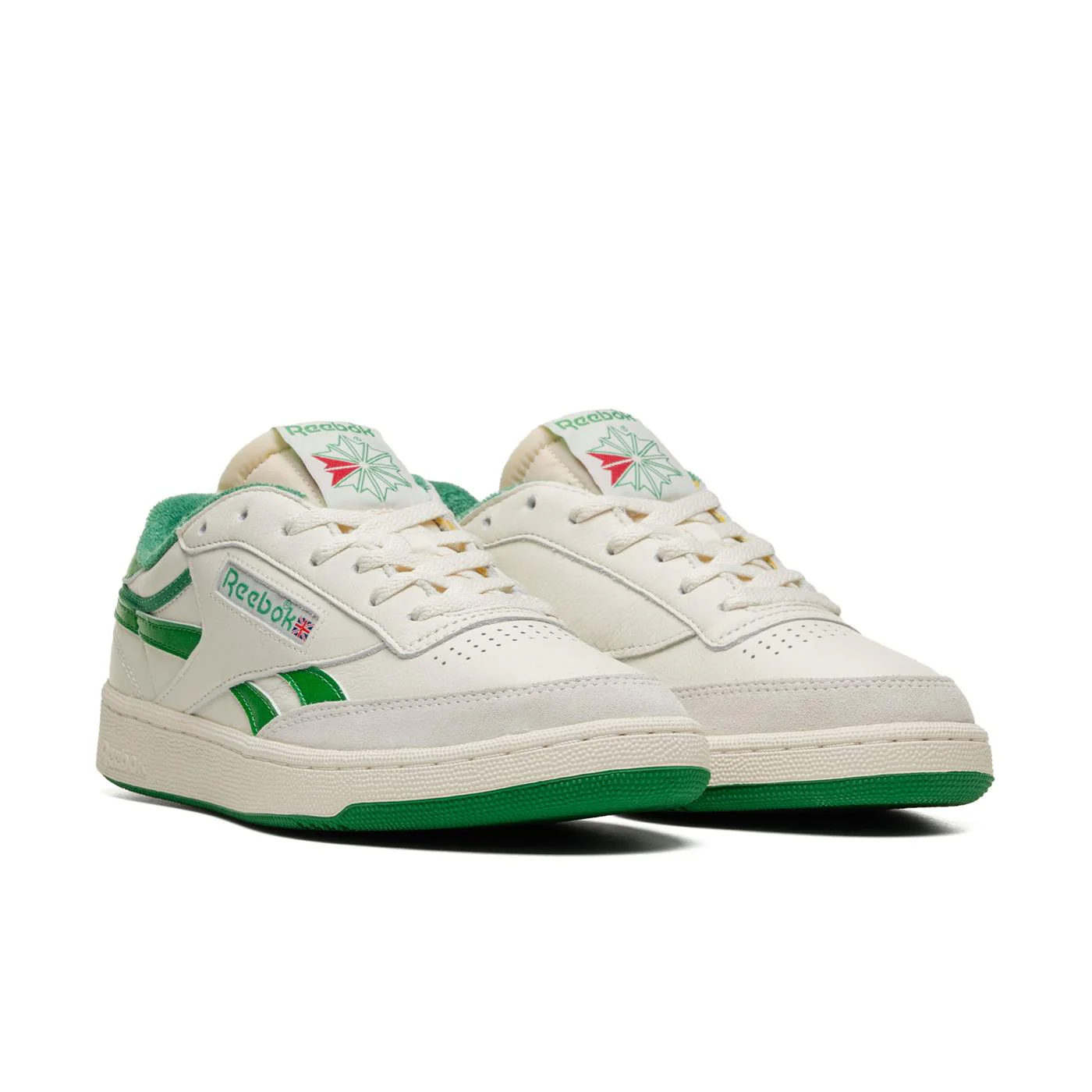 Reebok Club C Revenge Vintage Chalk/Paperwhite/Glen Green - Image 3