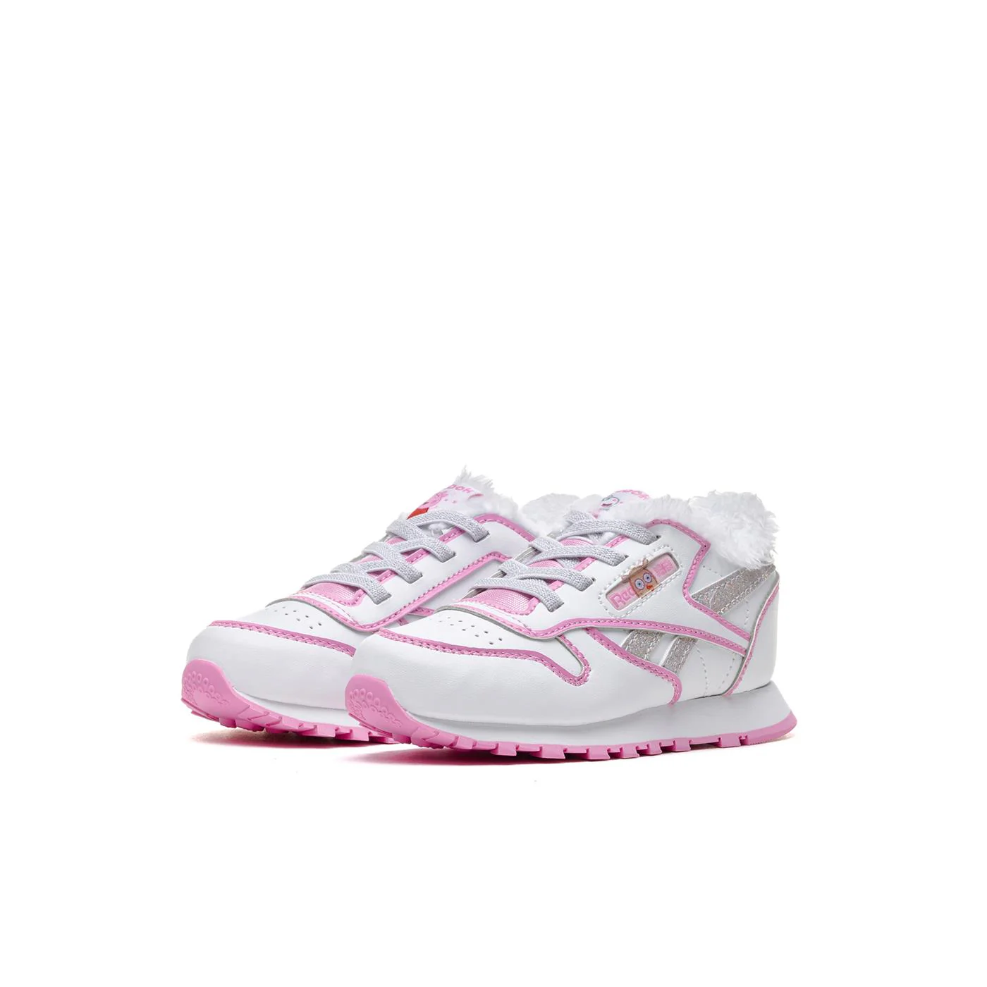 Reebok Peppa Pig Classic Leather Ftwr White/Icono Pink - Image 3