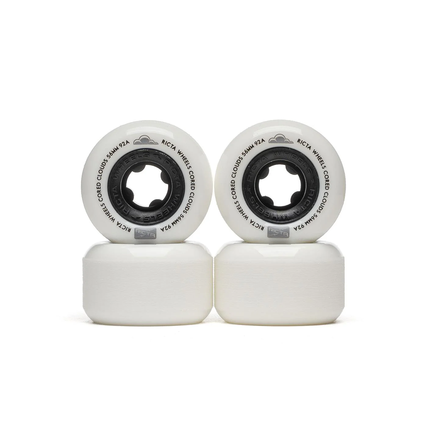 Ricta Wheels Clouds 92A White/Black