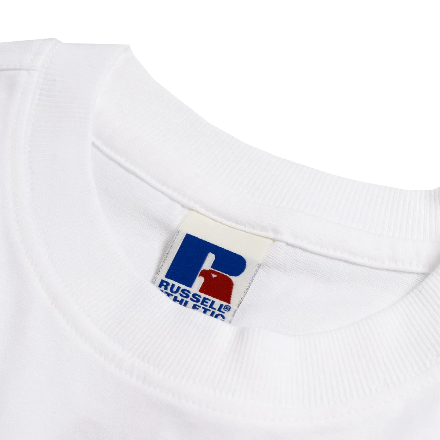 Russell Athletic Baseliners S/S Crew Neck T-Shirt White - Image 2