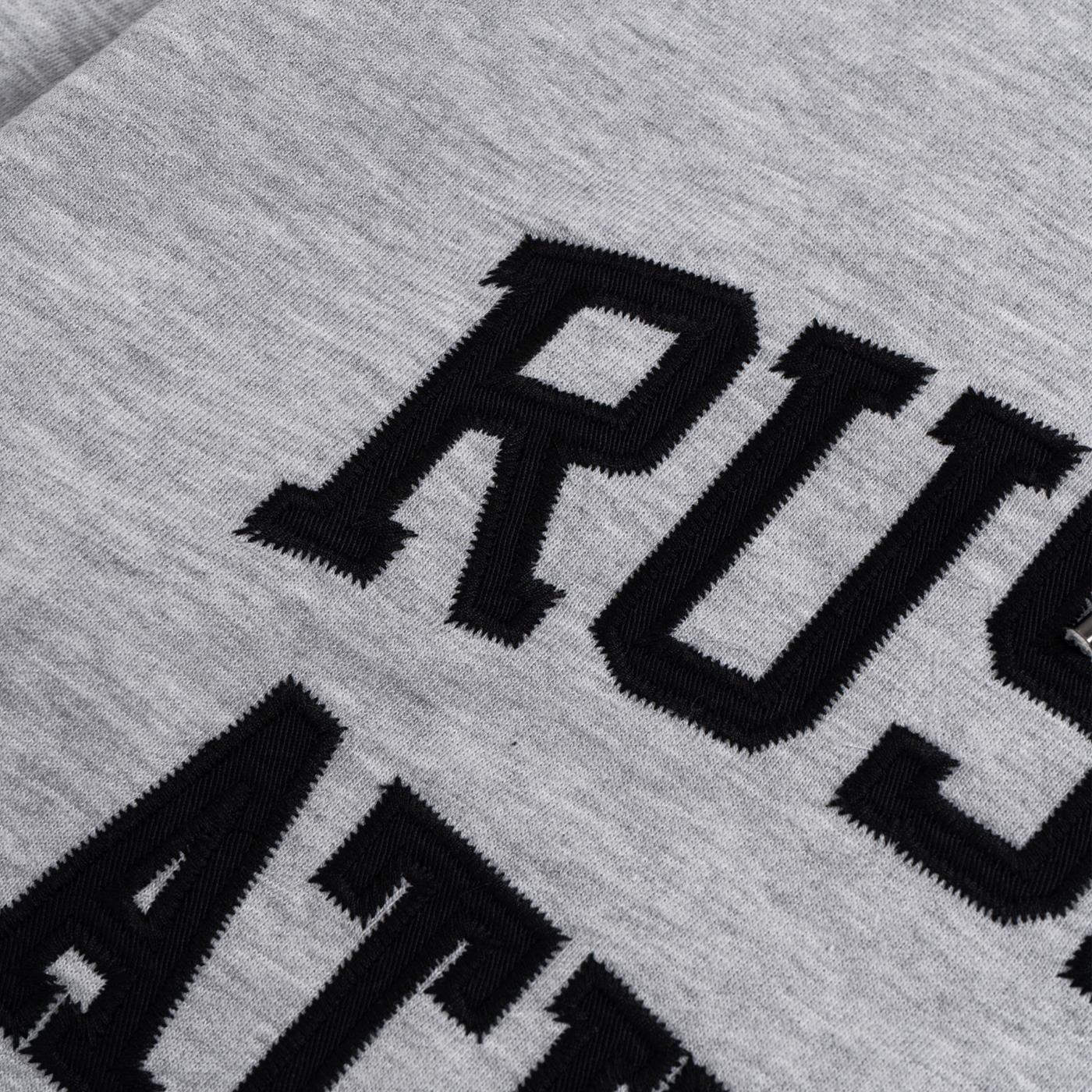 Russell Athletic Iconic Hoody Sweatshirt New Grey Marl - Image 4