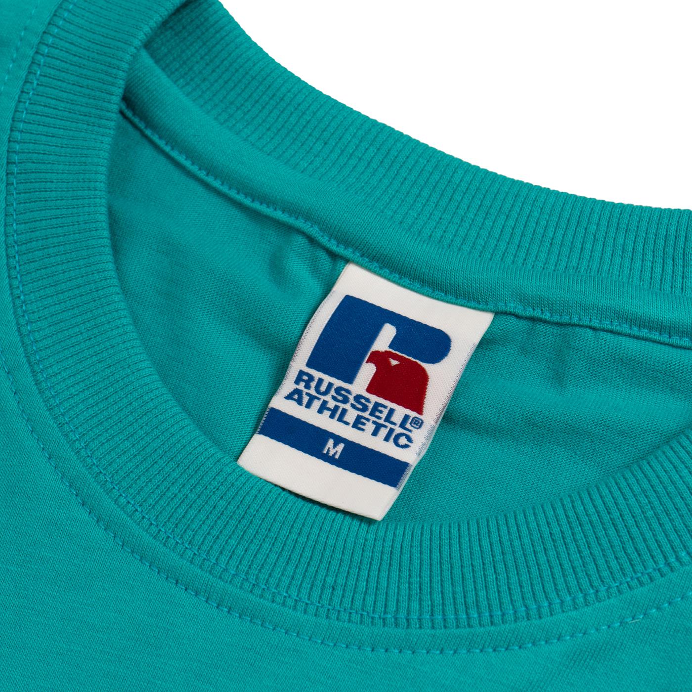 Russell Athletic Iconic S/S Crew Neck T-Shirt Lake Blue - Image 4