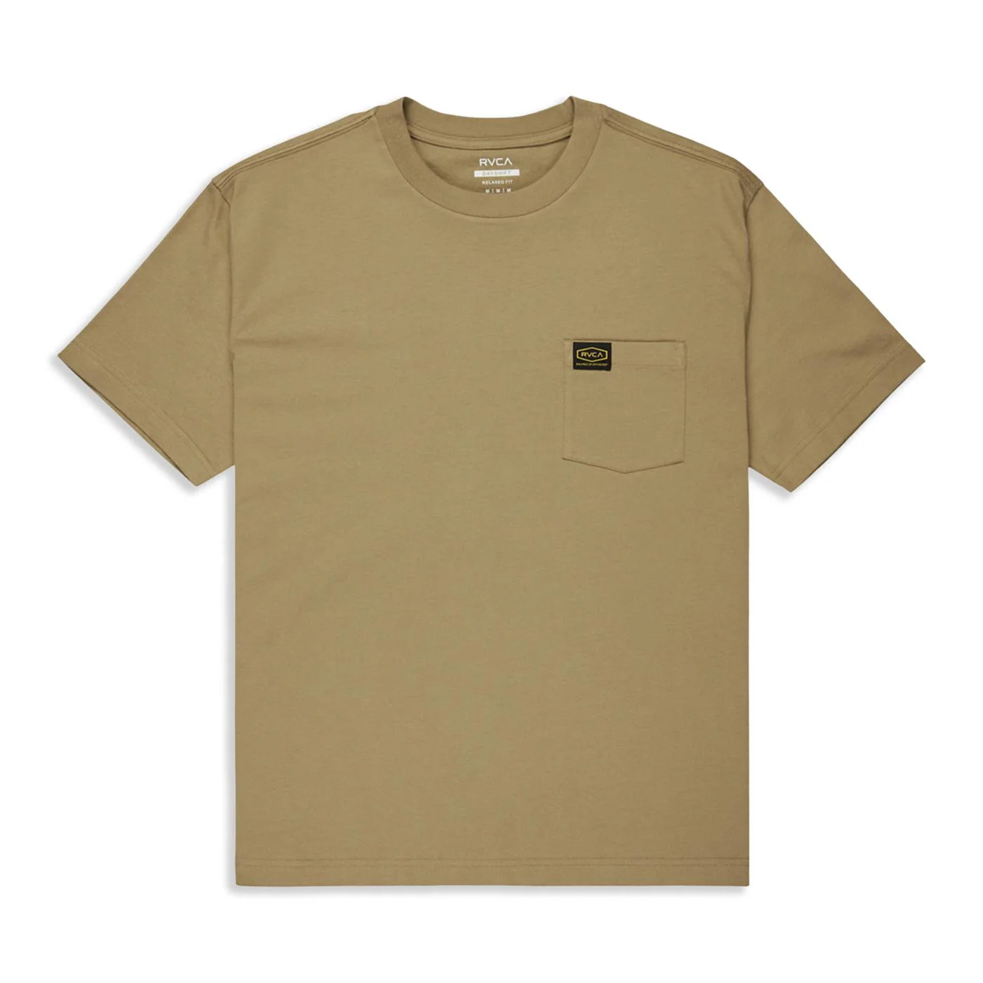 RVCA Americana Pocket T-Shirt Vintage Coyote