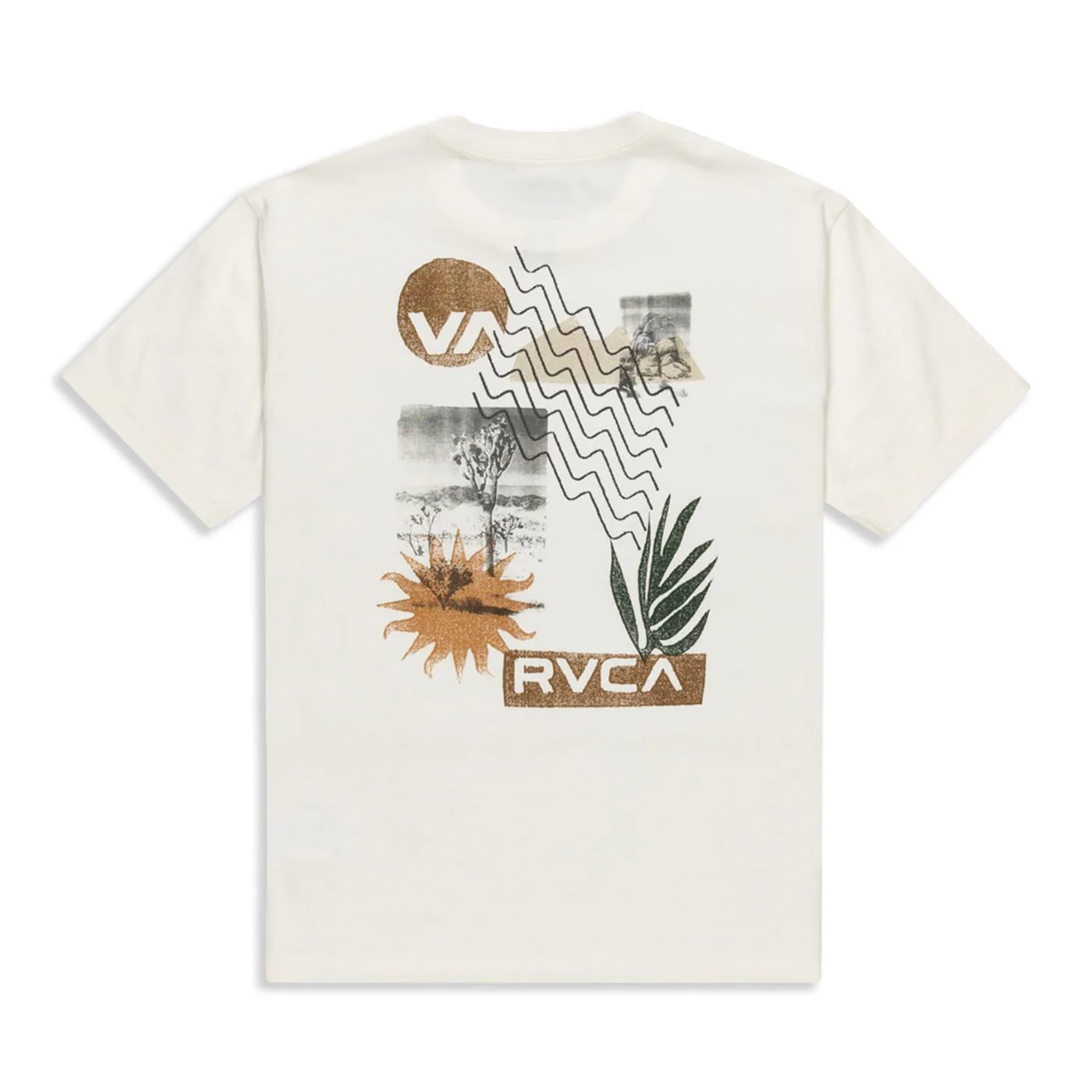 RVCA Desertscape T-Shirt Antique White