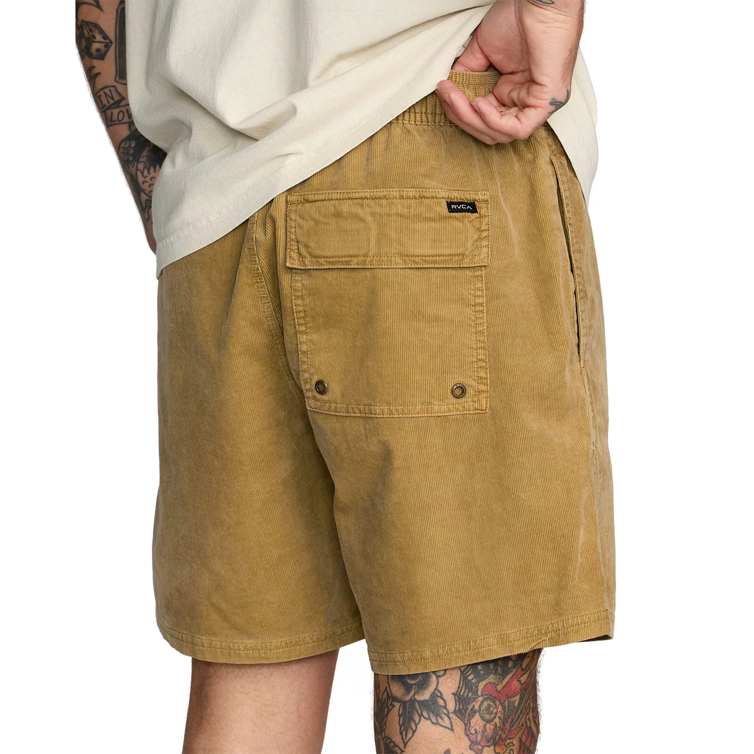 RVCA Escape Elastic Cord II Short Ochre - Image 3