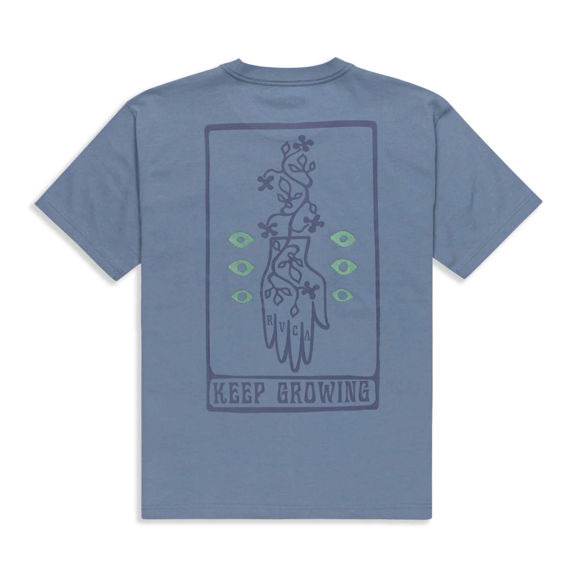 RVCA Keep Growing T-Shirt Vintage Navy