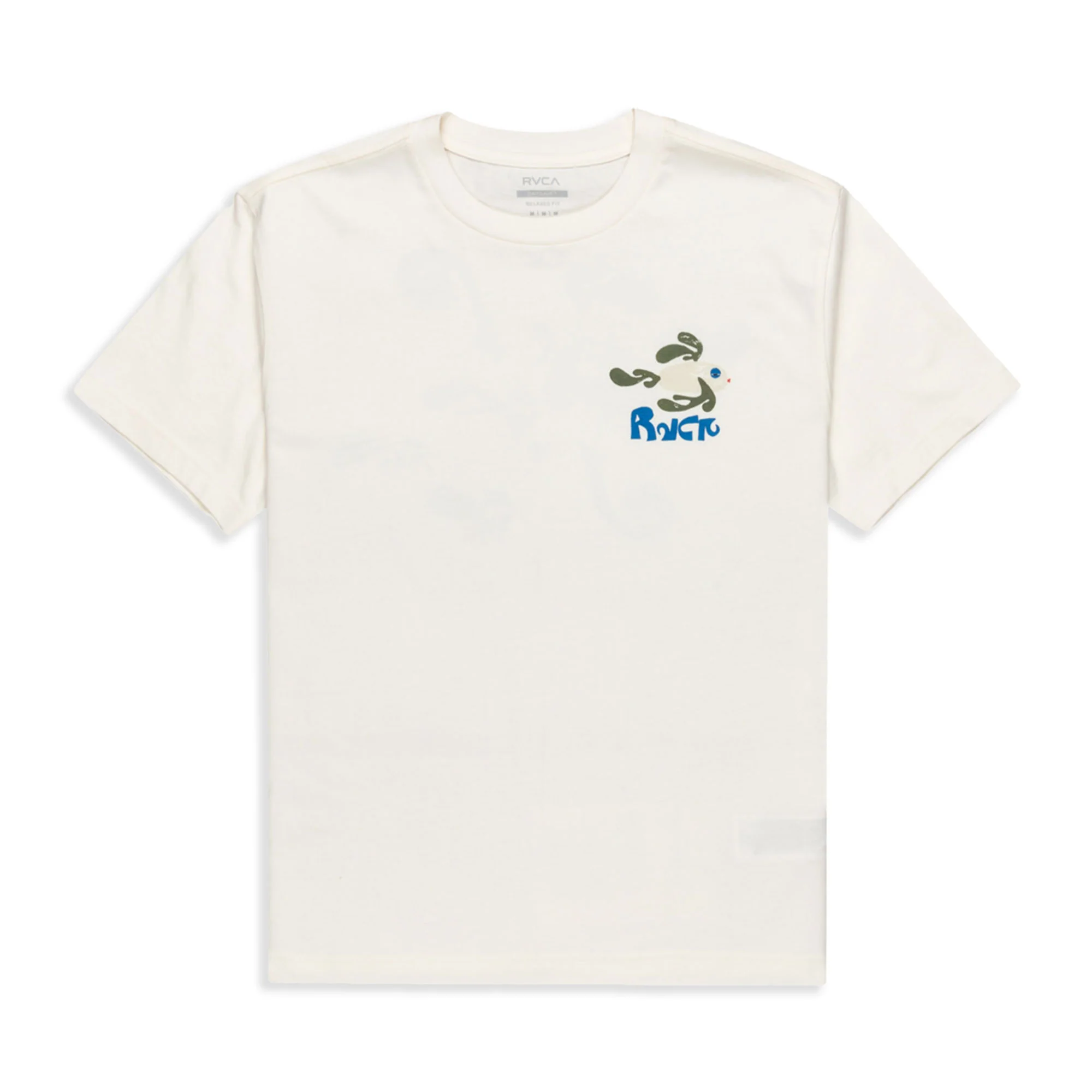 RVCA Lauryn Alvarez Fishschool T-Shirt Antique White - Image 2