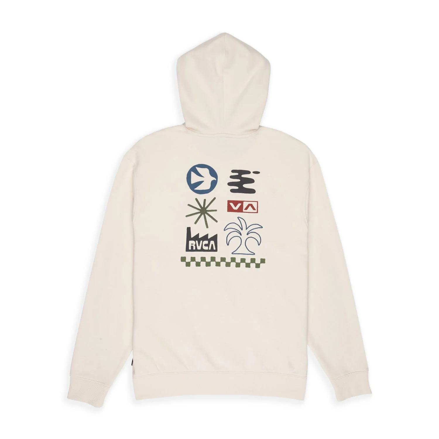 RVCA Mirage Hoodie Salt - Image 2
