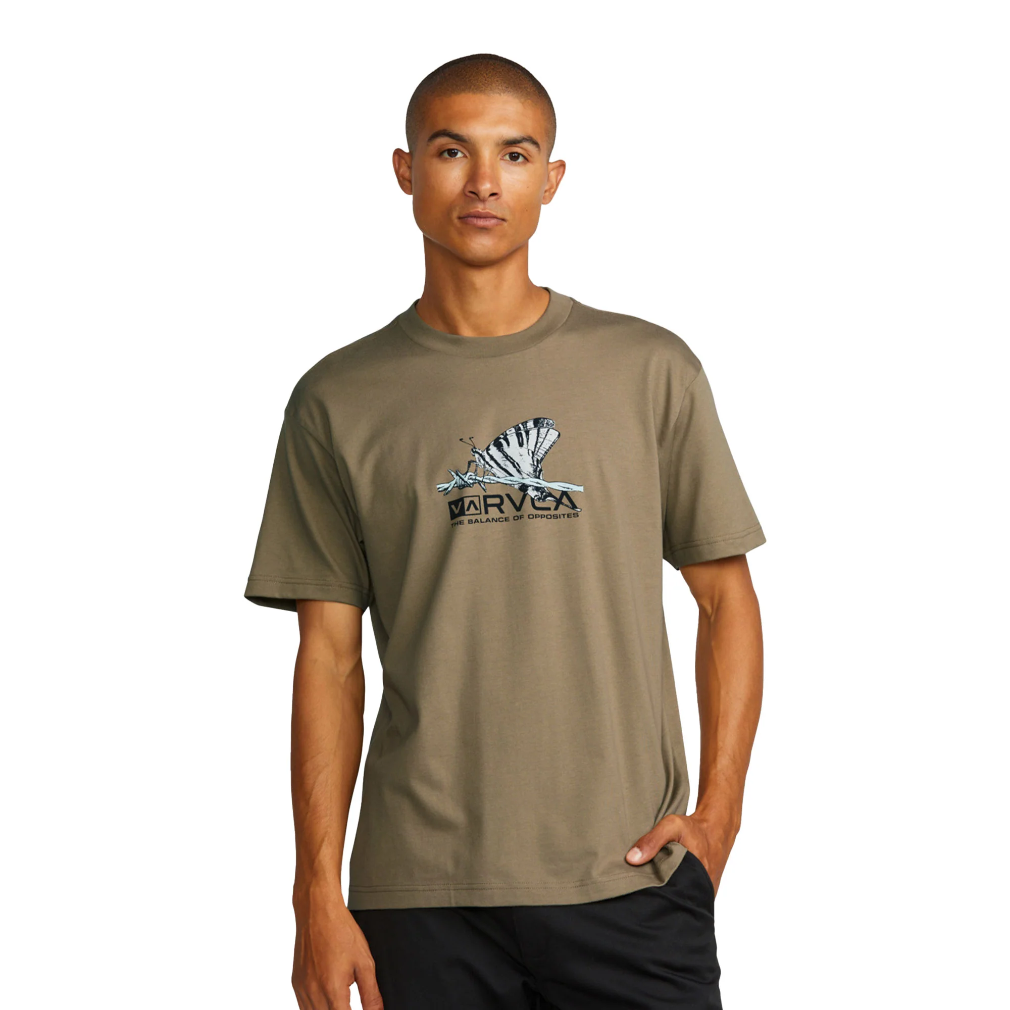 RVCA Natural Science T-Shirt Coyote - Image 2