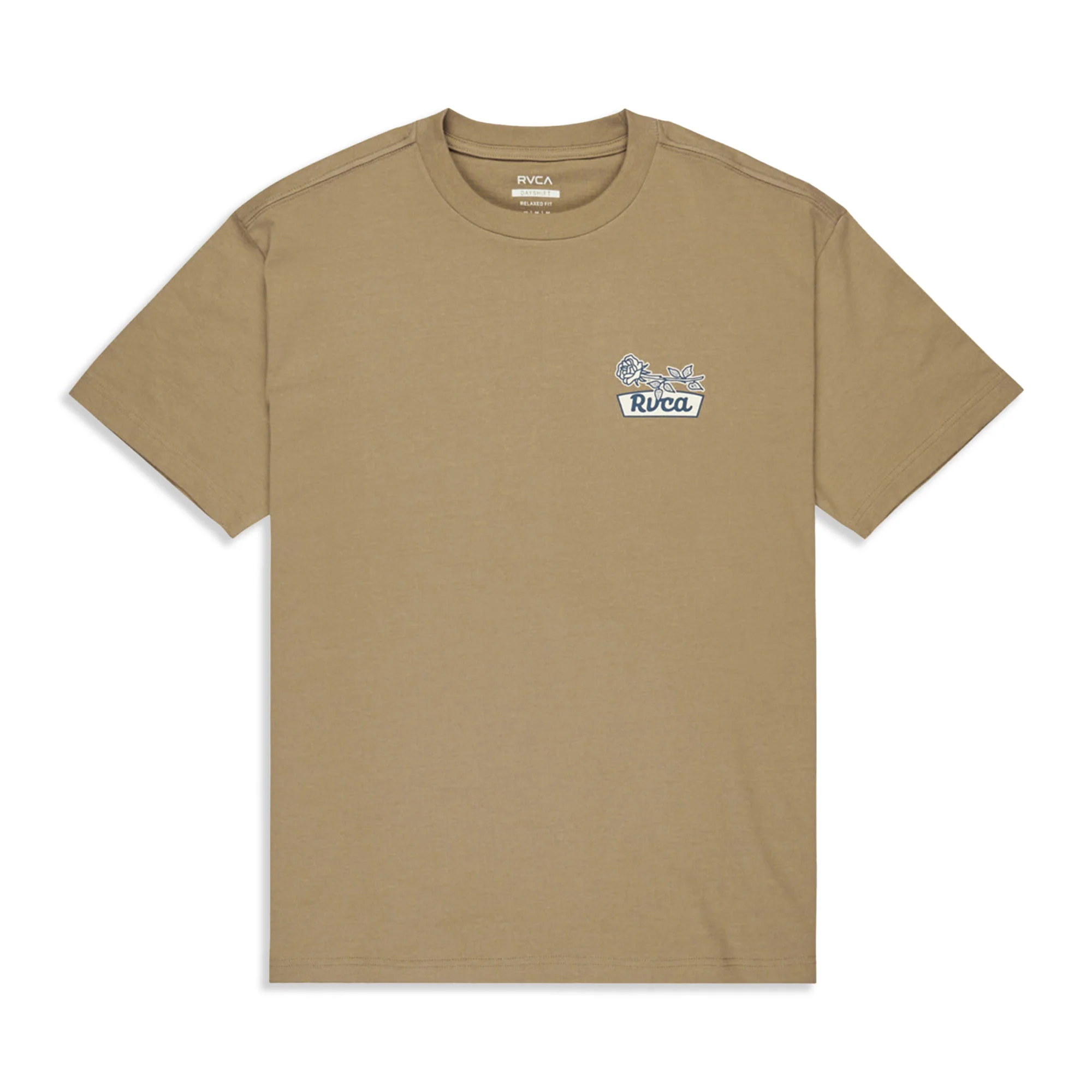 RVCA Rose Sign T-Shirt Coyote - Image 2