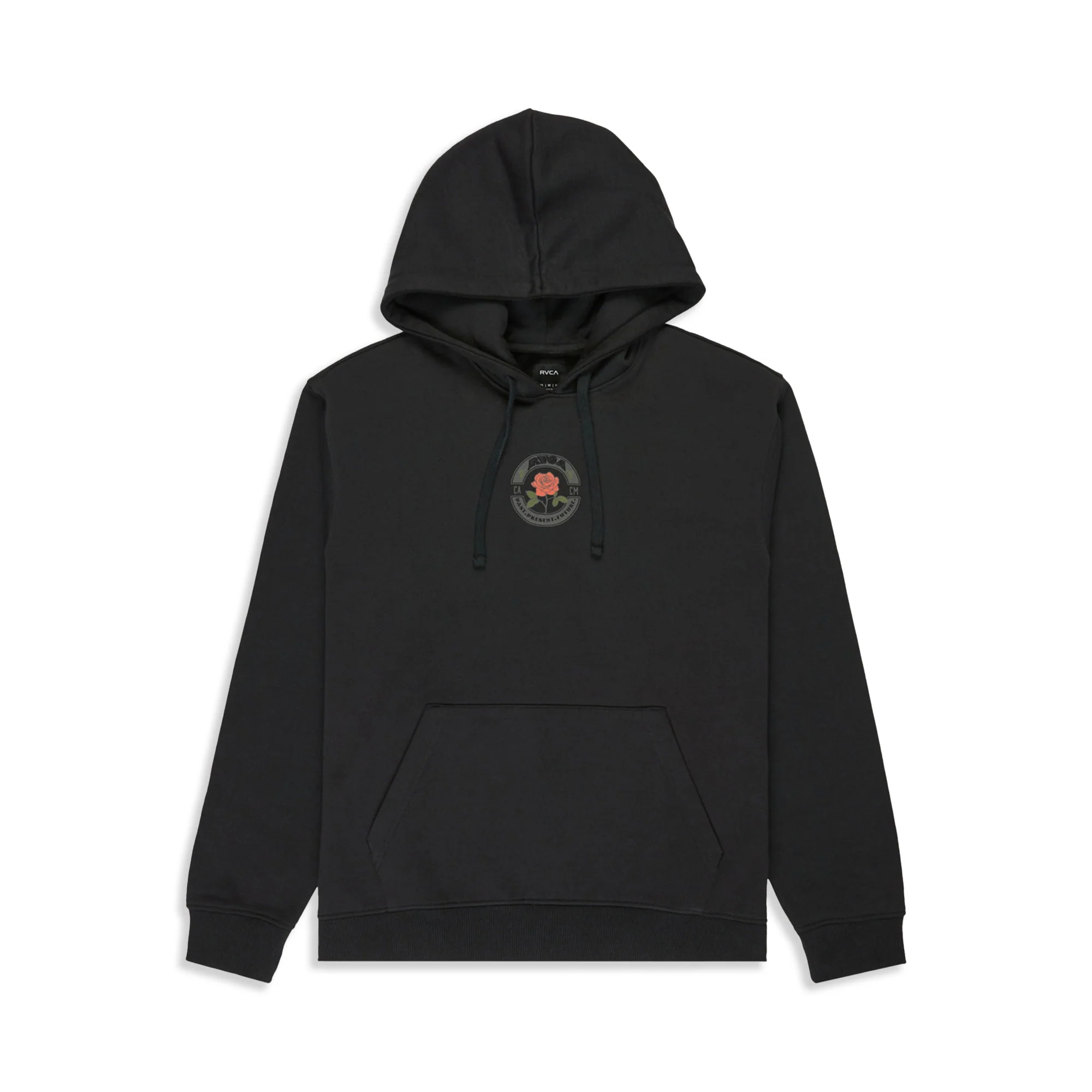 RVCA Roses Poster Hoodie Black - Image 2