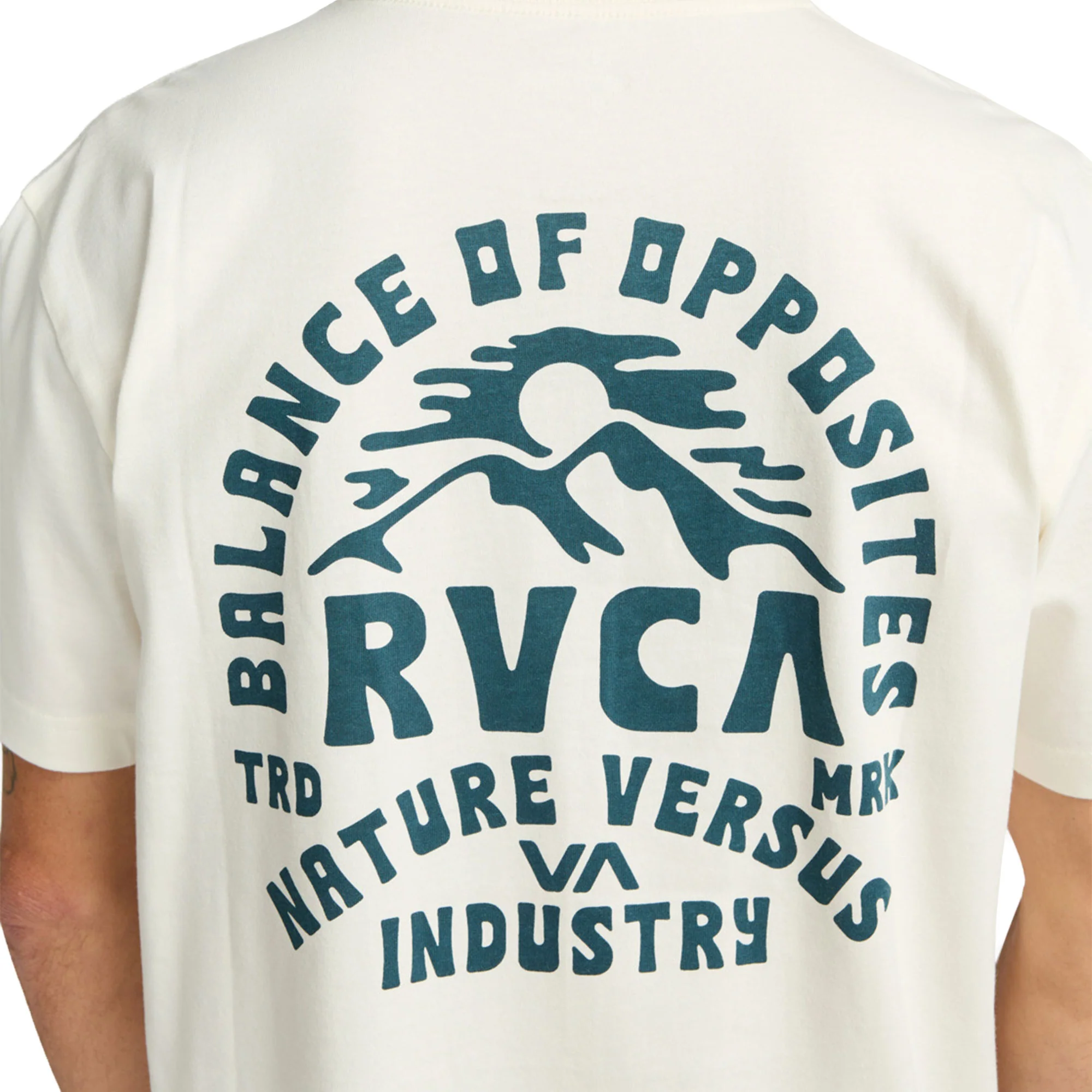 RVCA RVCA Ridge T-Shirt Antique White - Image 3