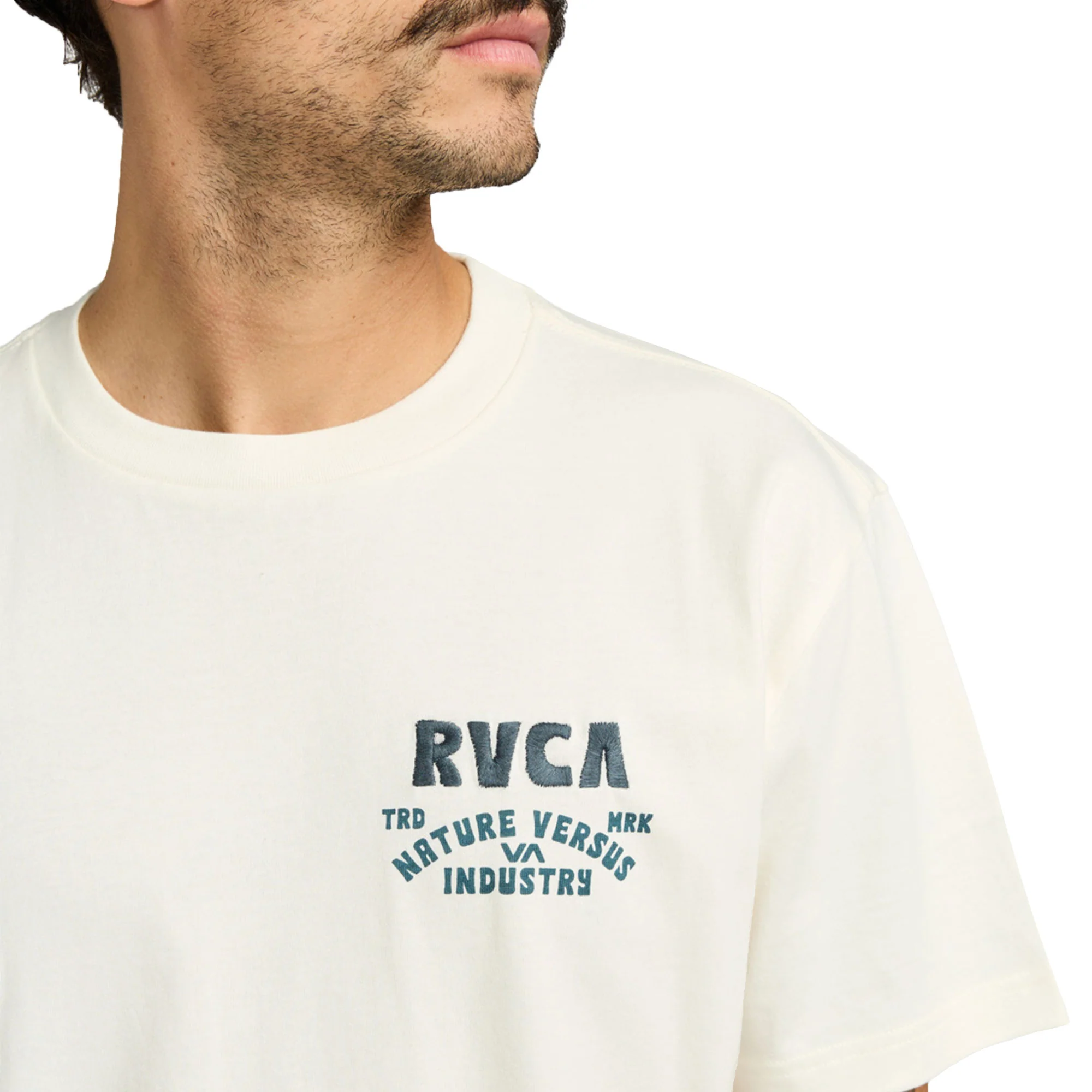 RVCA RVCA Ridge T-Shirt Antique White - Image 4