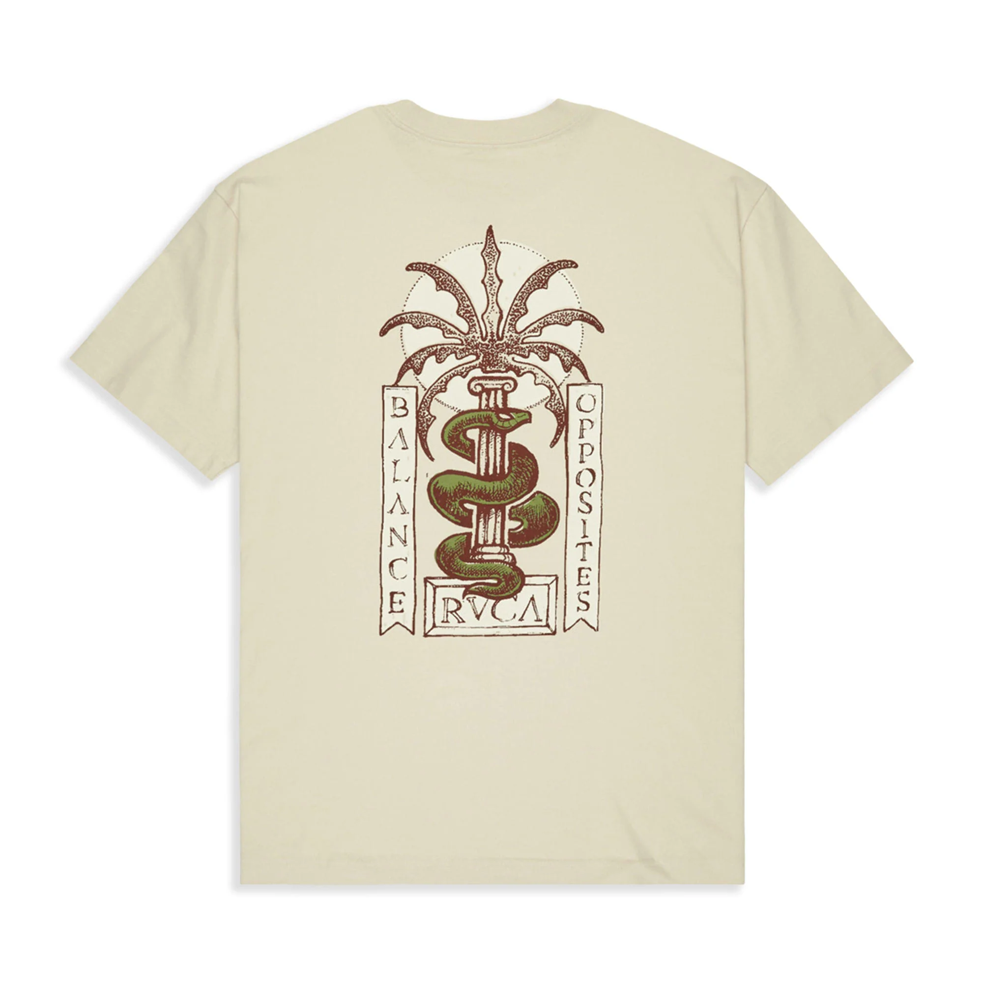 RVCA Serpent T-Shirt Ceramic