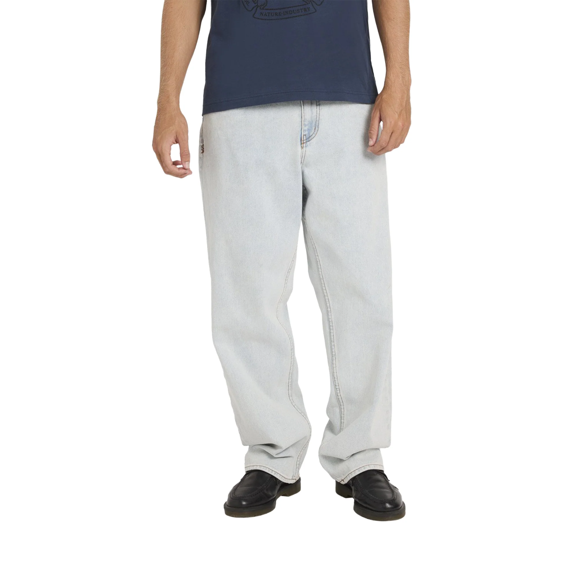 RVCA Skate Denim Pant Ash Blue