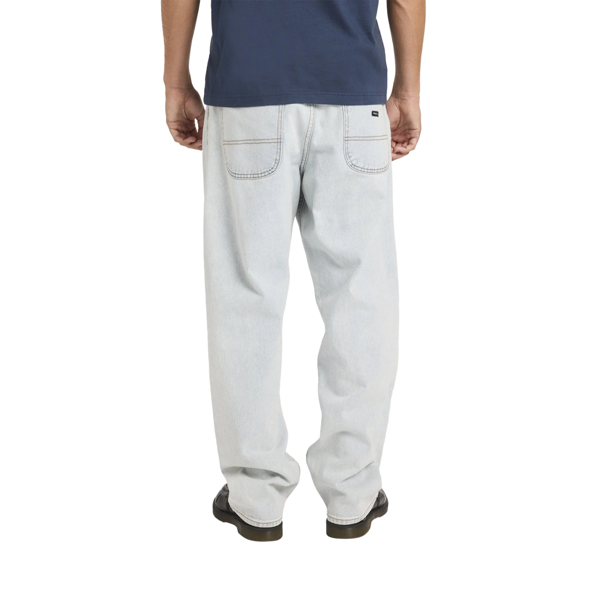 RVCA Skate Denim Pant Ash Blue - Image 2