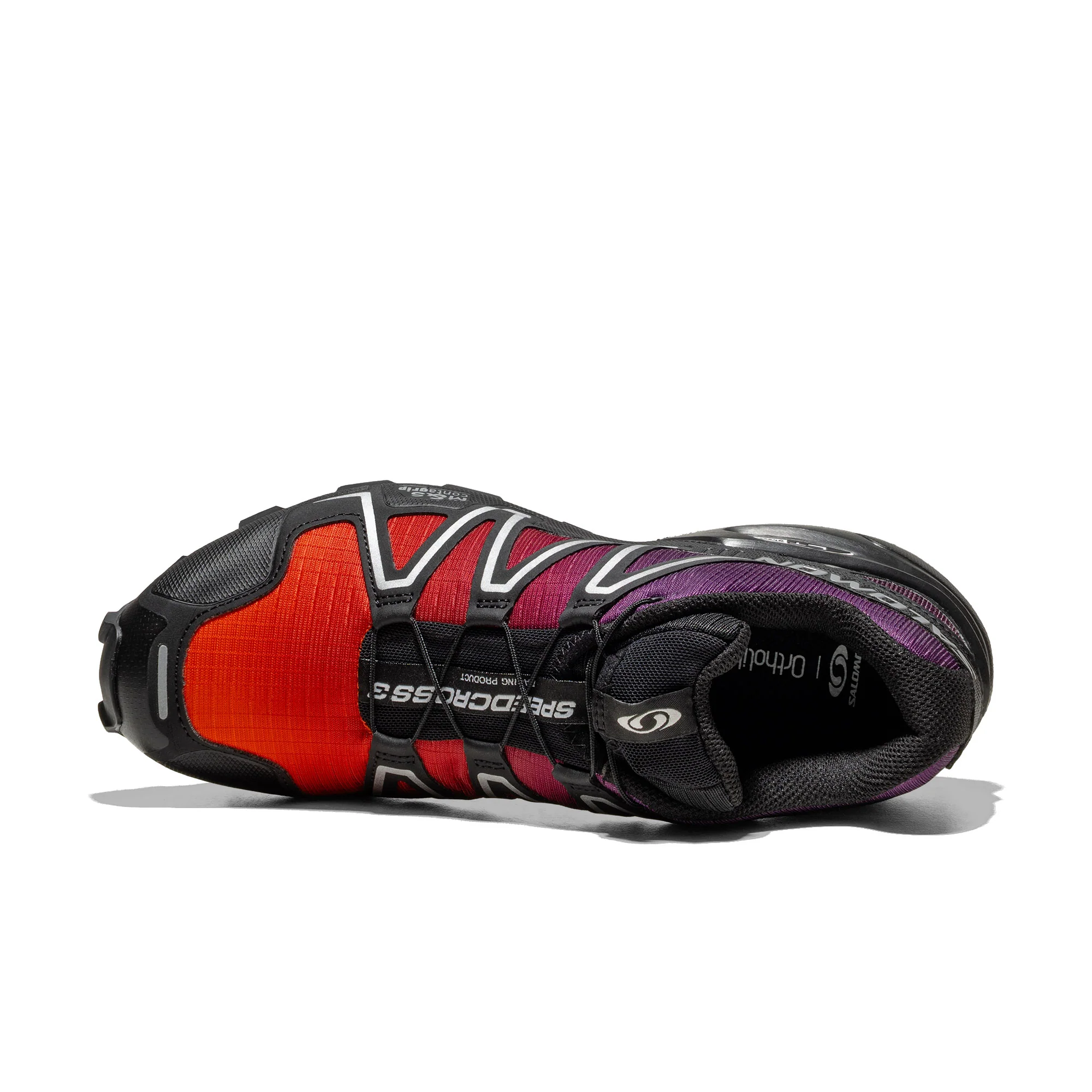 Salomon Speedcross 3 Black/Plum Perfect/Ftw Silver - Image 11