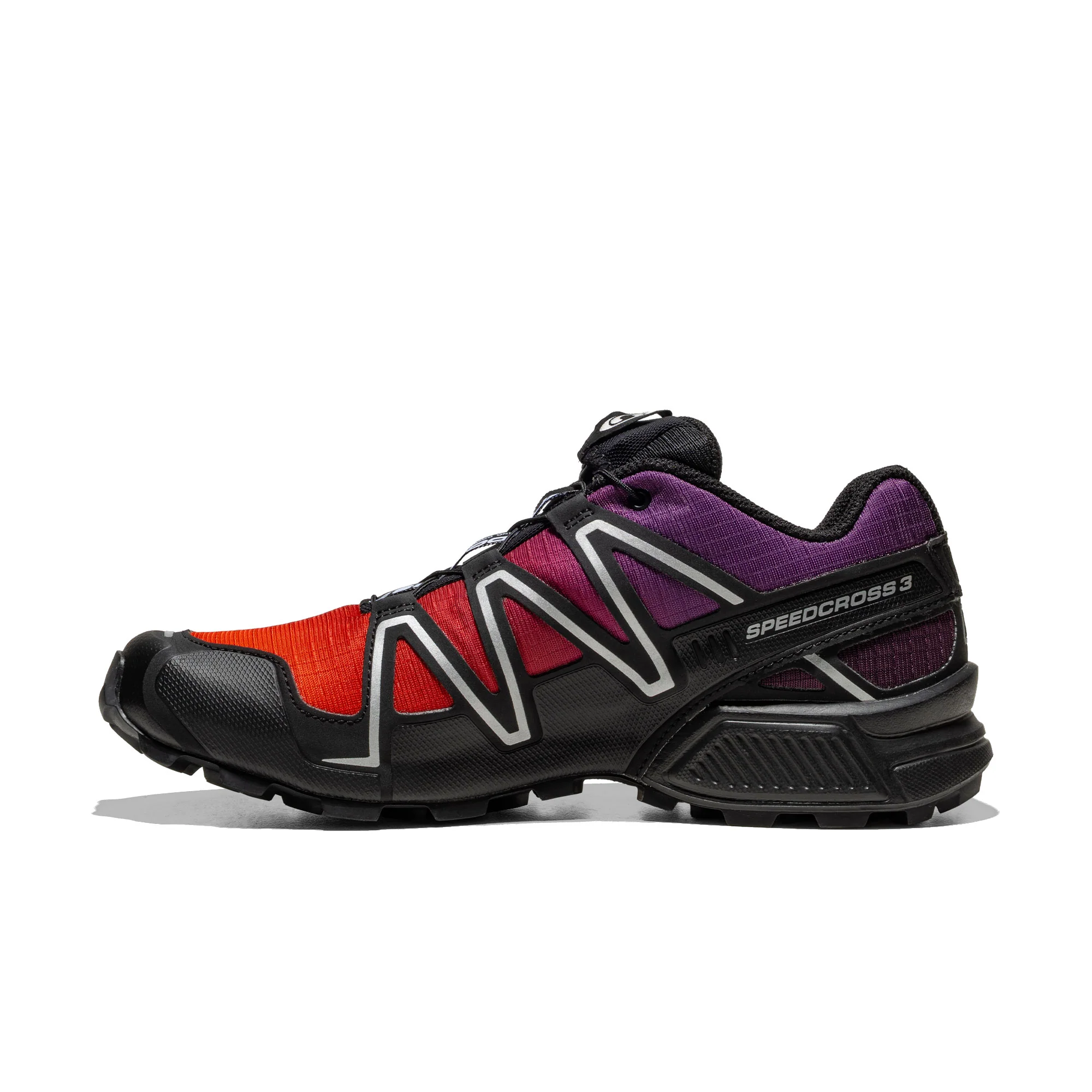 Salomon Speedcross 3 Black/Plum Perfect/Ftw Silver - Image 3