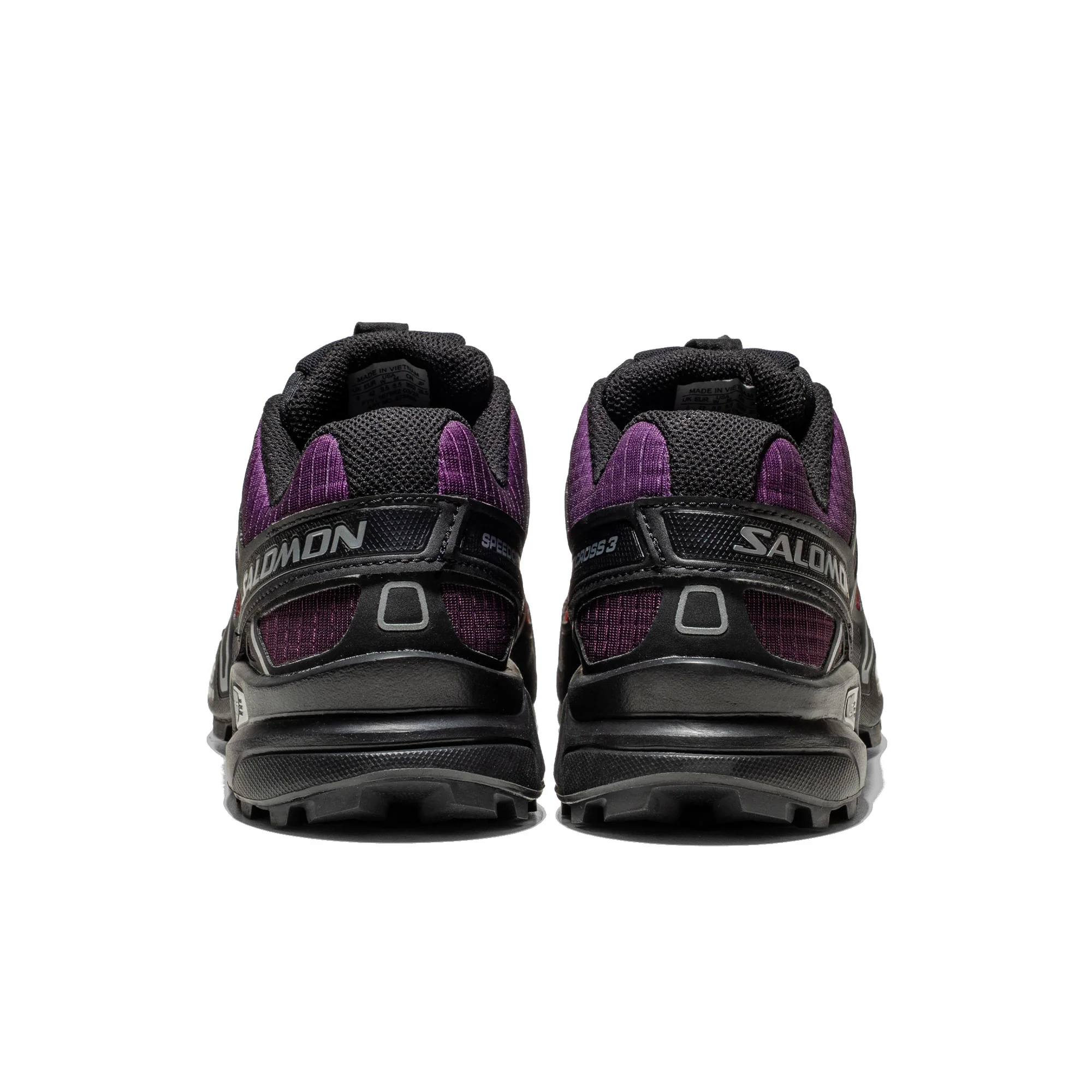 Salomon Speedcross 3 Black/Plum Perfect/Ftw Silver - Image 4