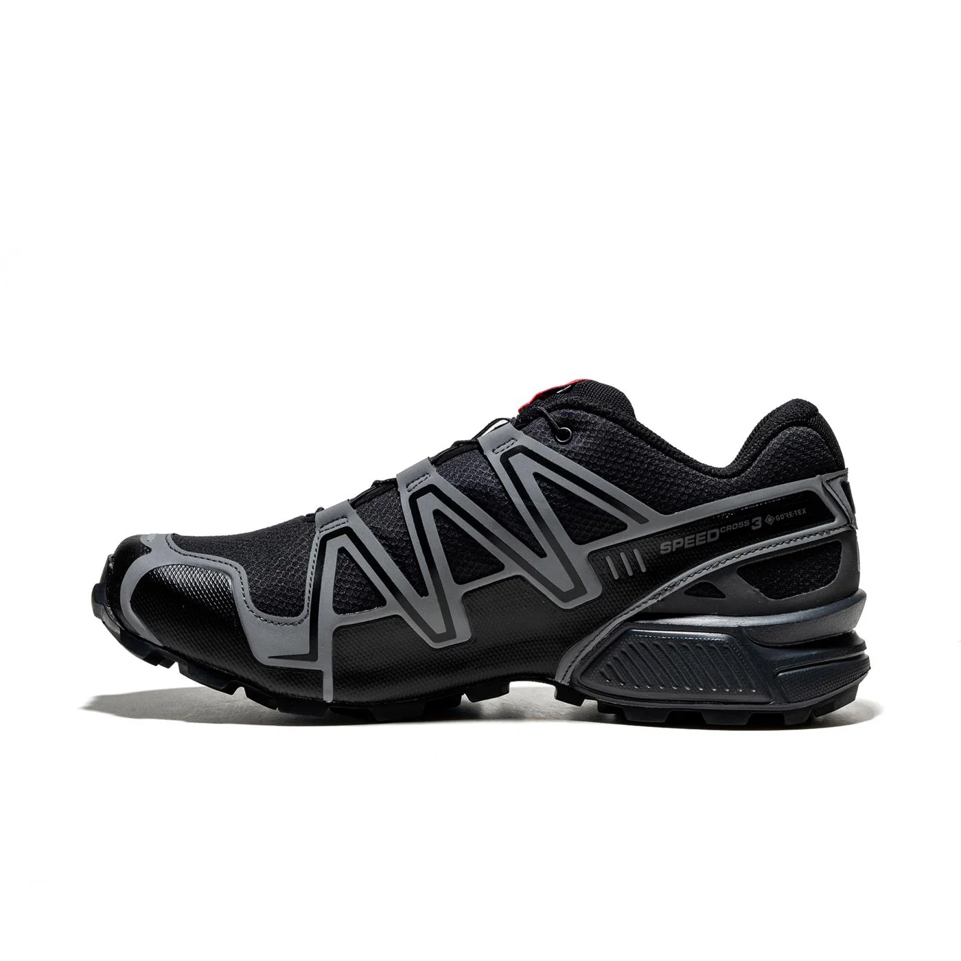 Salomon Speedcross 3 GTX Black/Asphalt/Flame Scarlet - Image 3