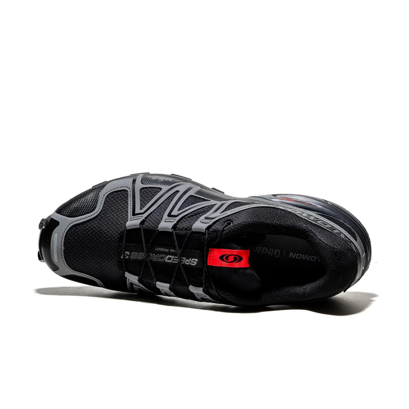 Salomon Speedcross 3 GTX Black/Asphalt/Flame Scarlet - Image 5