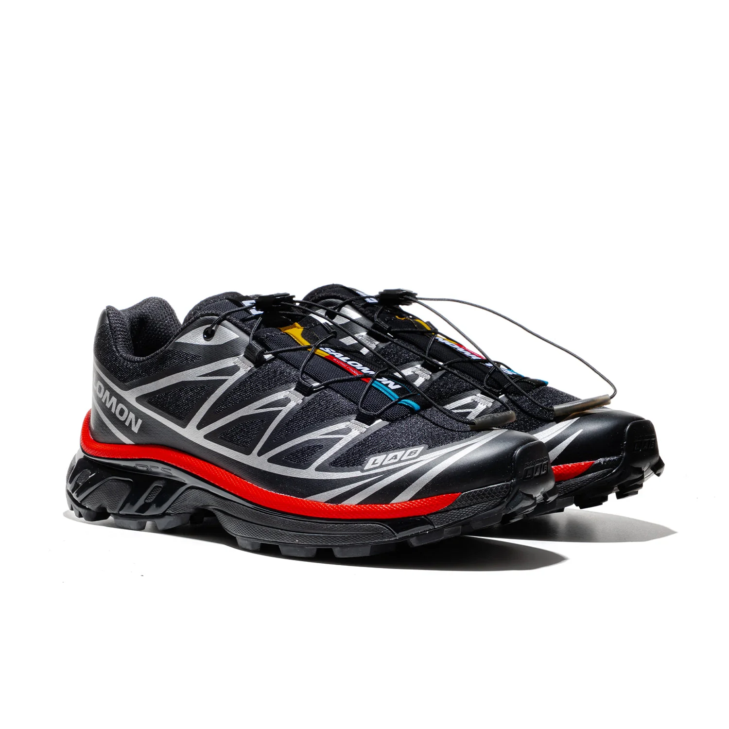Salomon XT-6 Black/Fiery Red/Ftwr Silver - Image 3