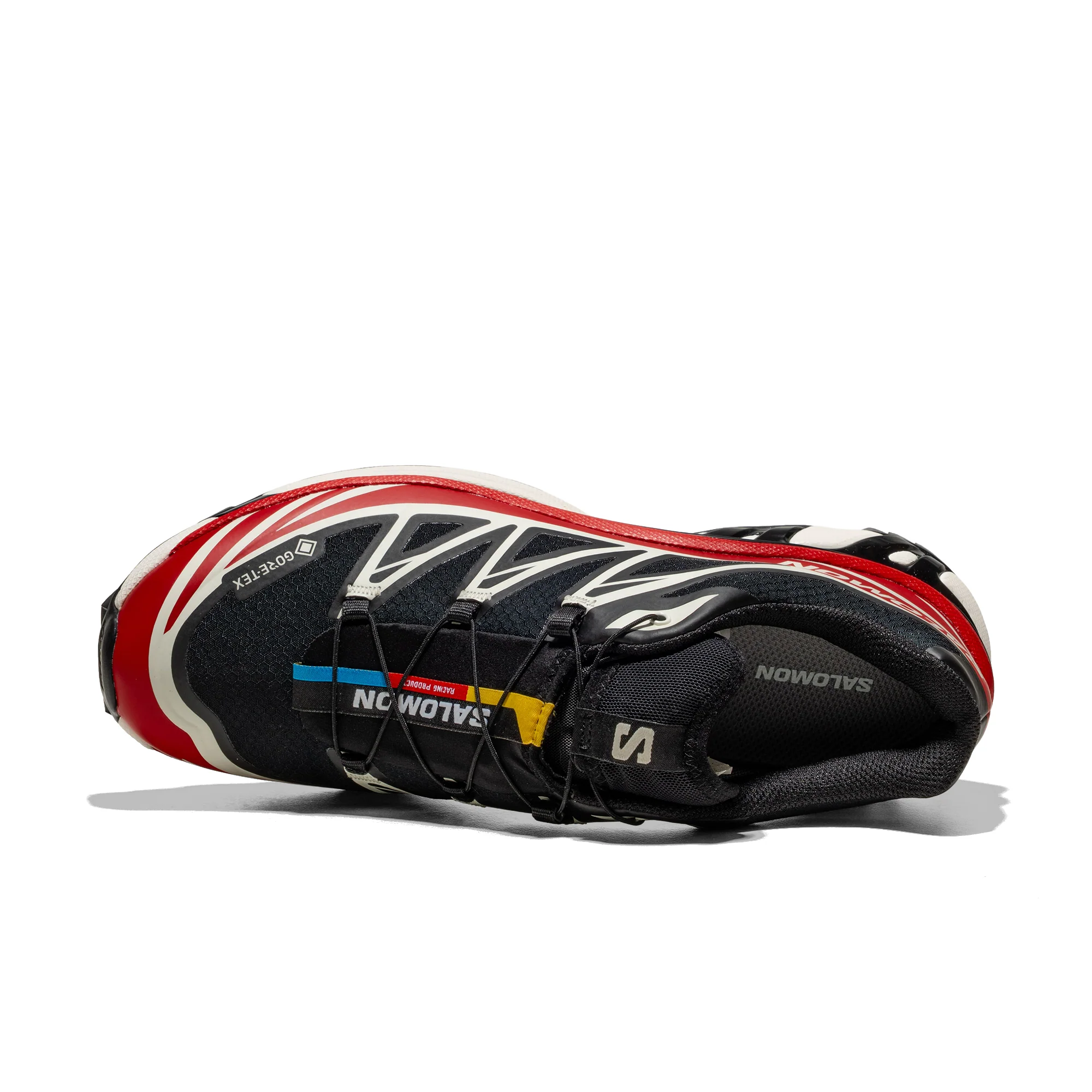 Salomon XT-6 GTX Black/Flame Scarlet/Vanilla Ice - Image 5