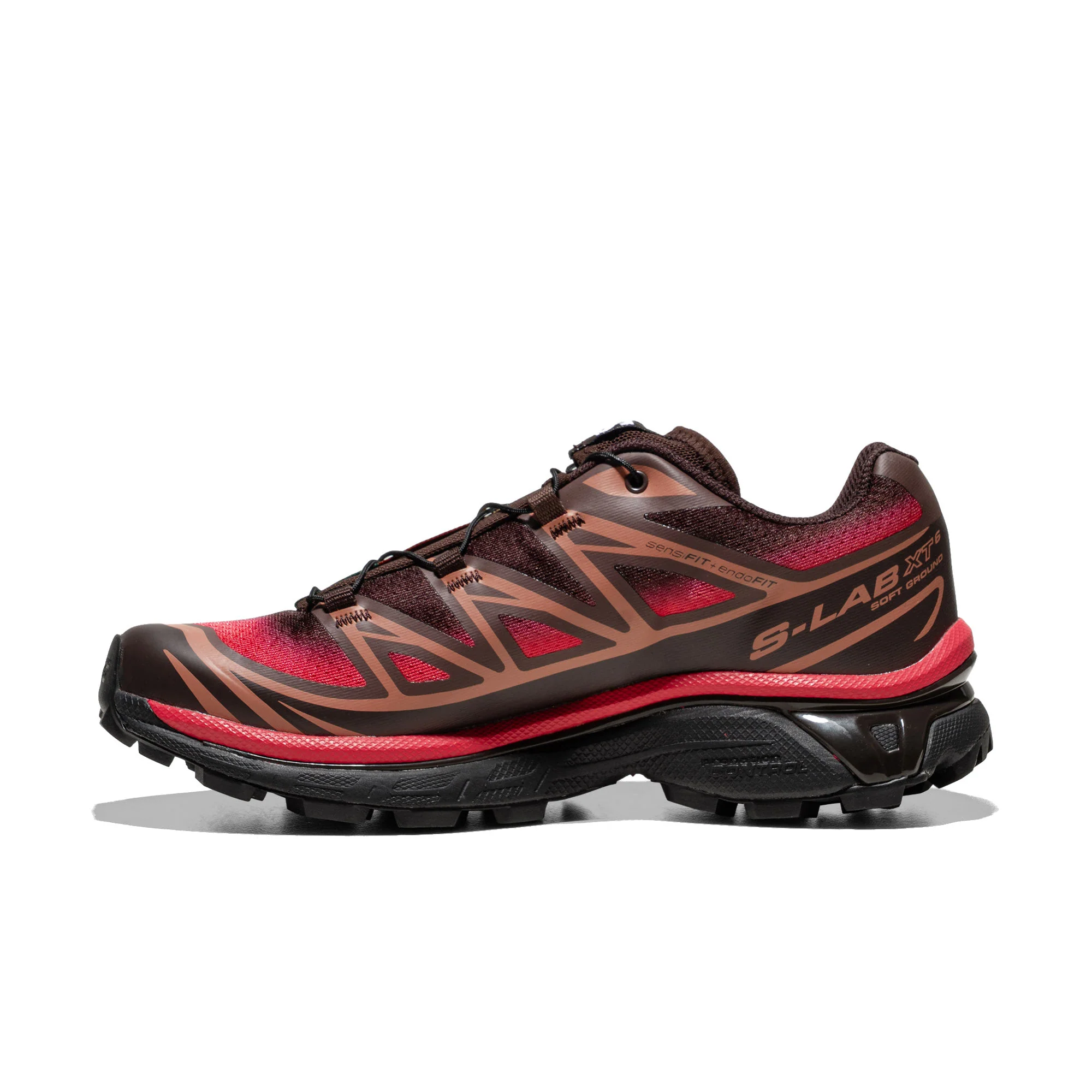 Salomon XT-6 Skyline Black Coffee/French Roast/Rouge Red - Image 3