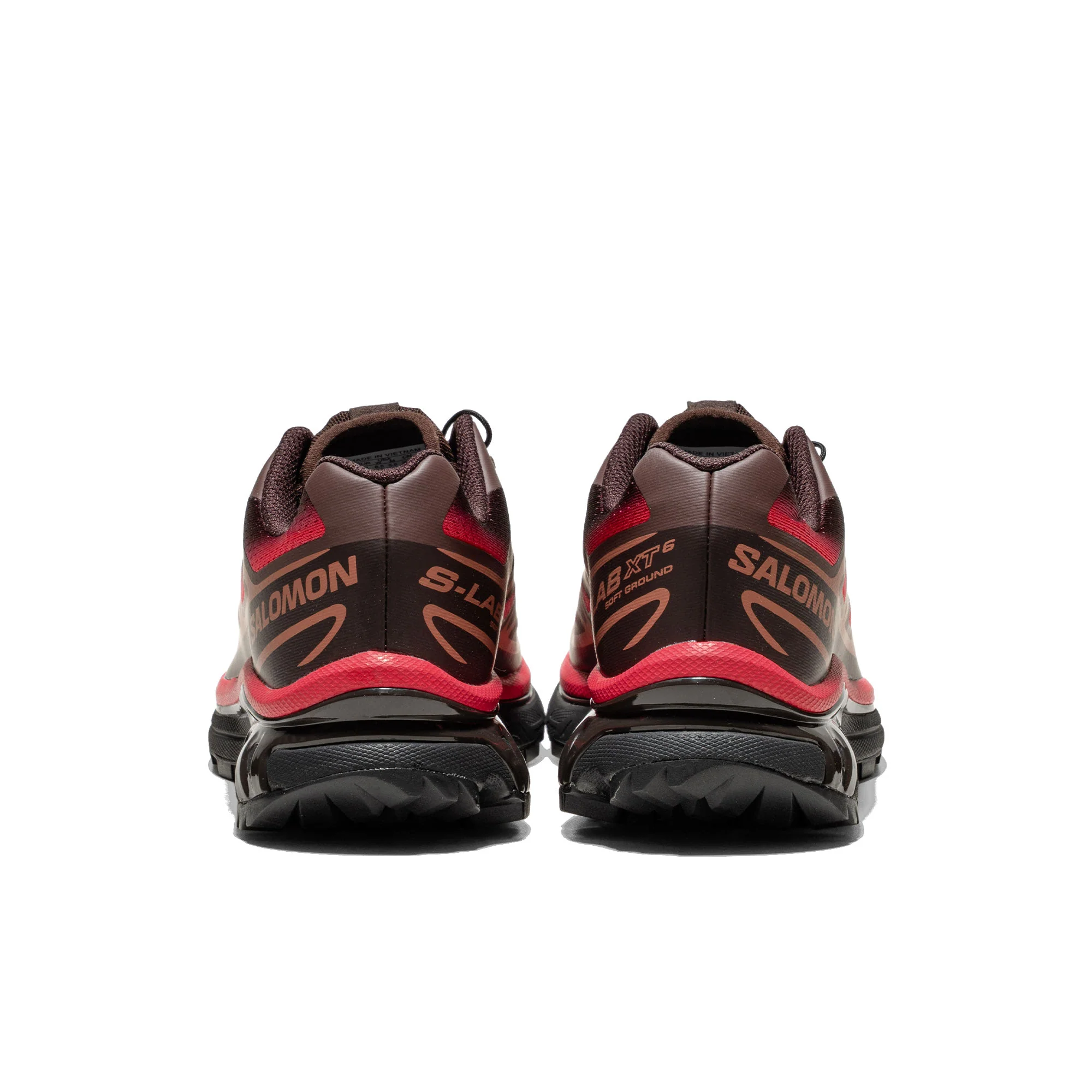 Salomon XT-6 Skyline Black Coffee/French Roast/Rouge Red - Image 4