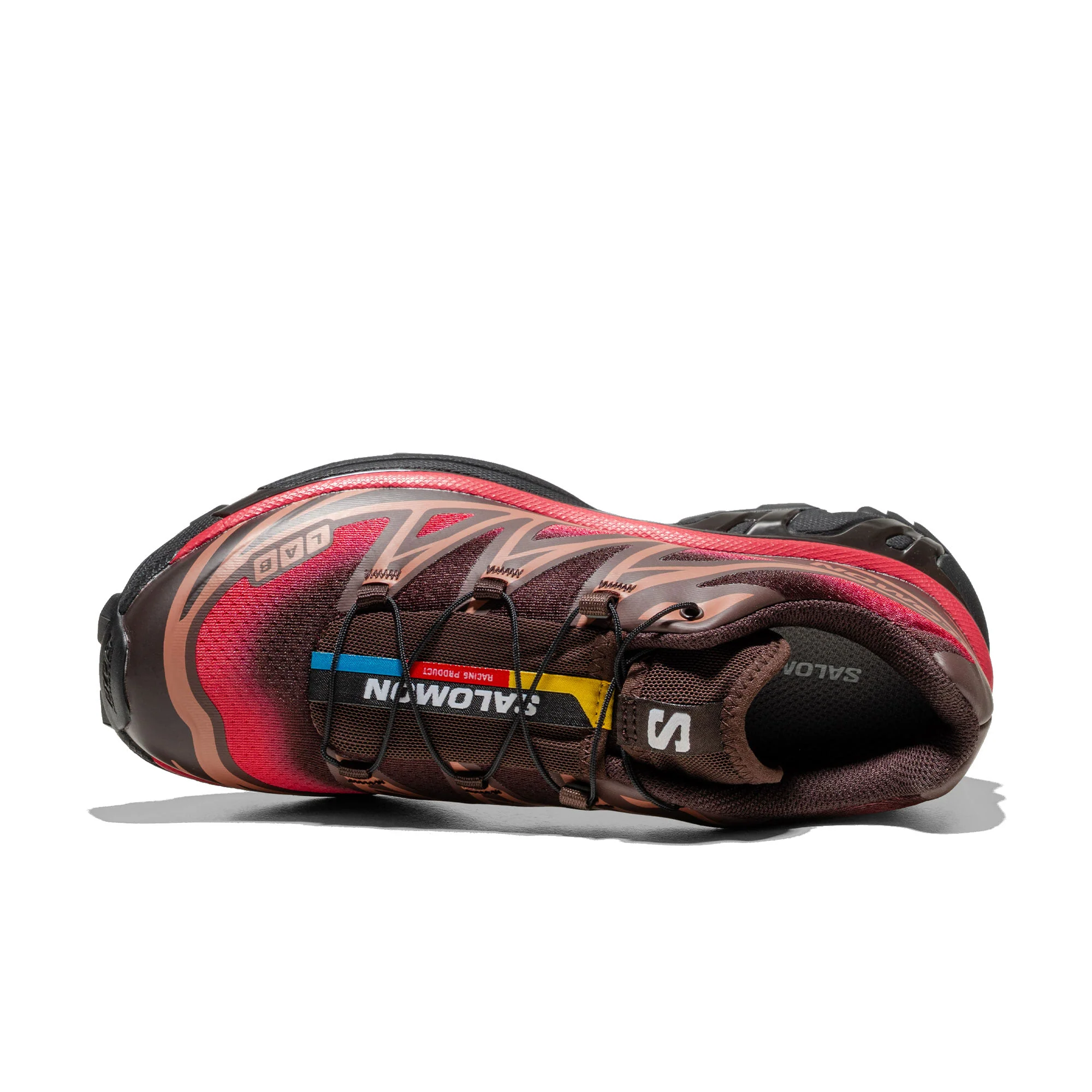 Salomon XT-6 Skyline Black Coffee/French Roast/Rouge Red - Image 5