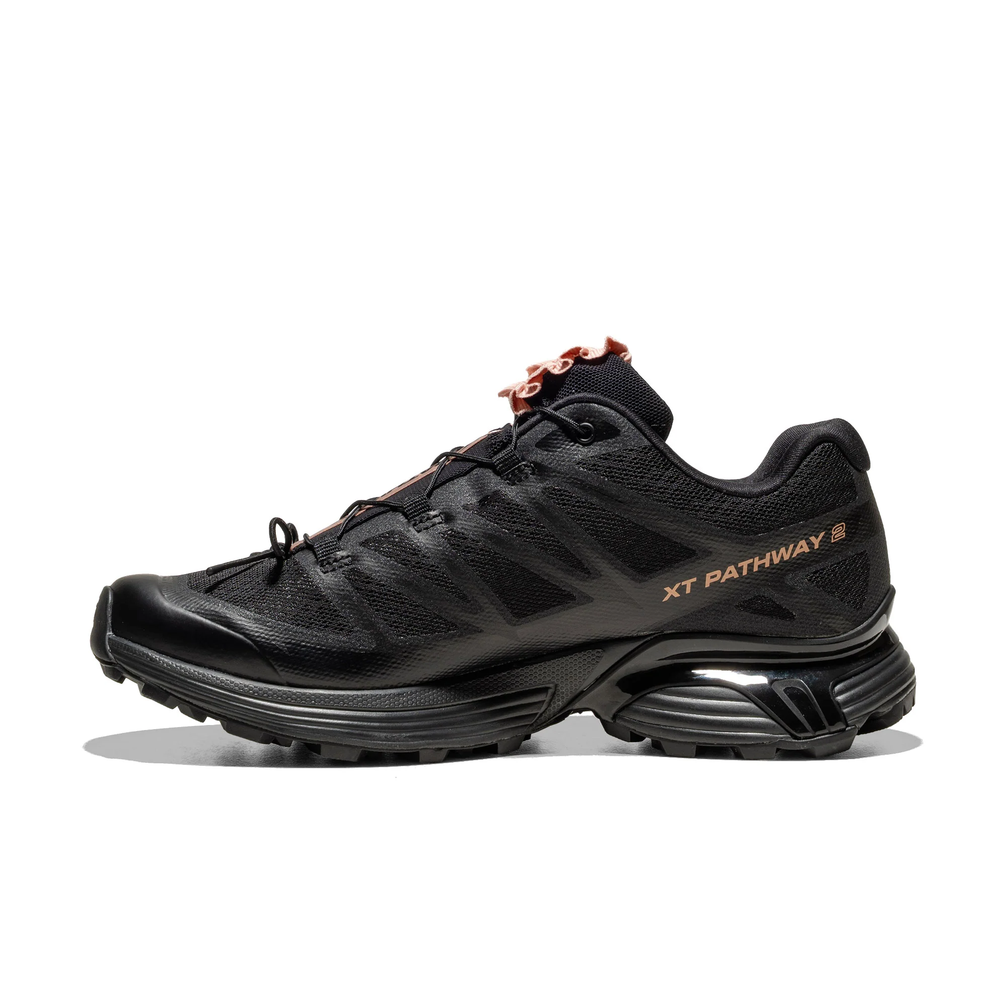 Salomon XT-Pathway 2 Satin Black/Black/Mahogany Rose - Image 3