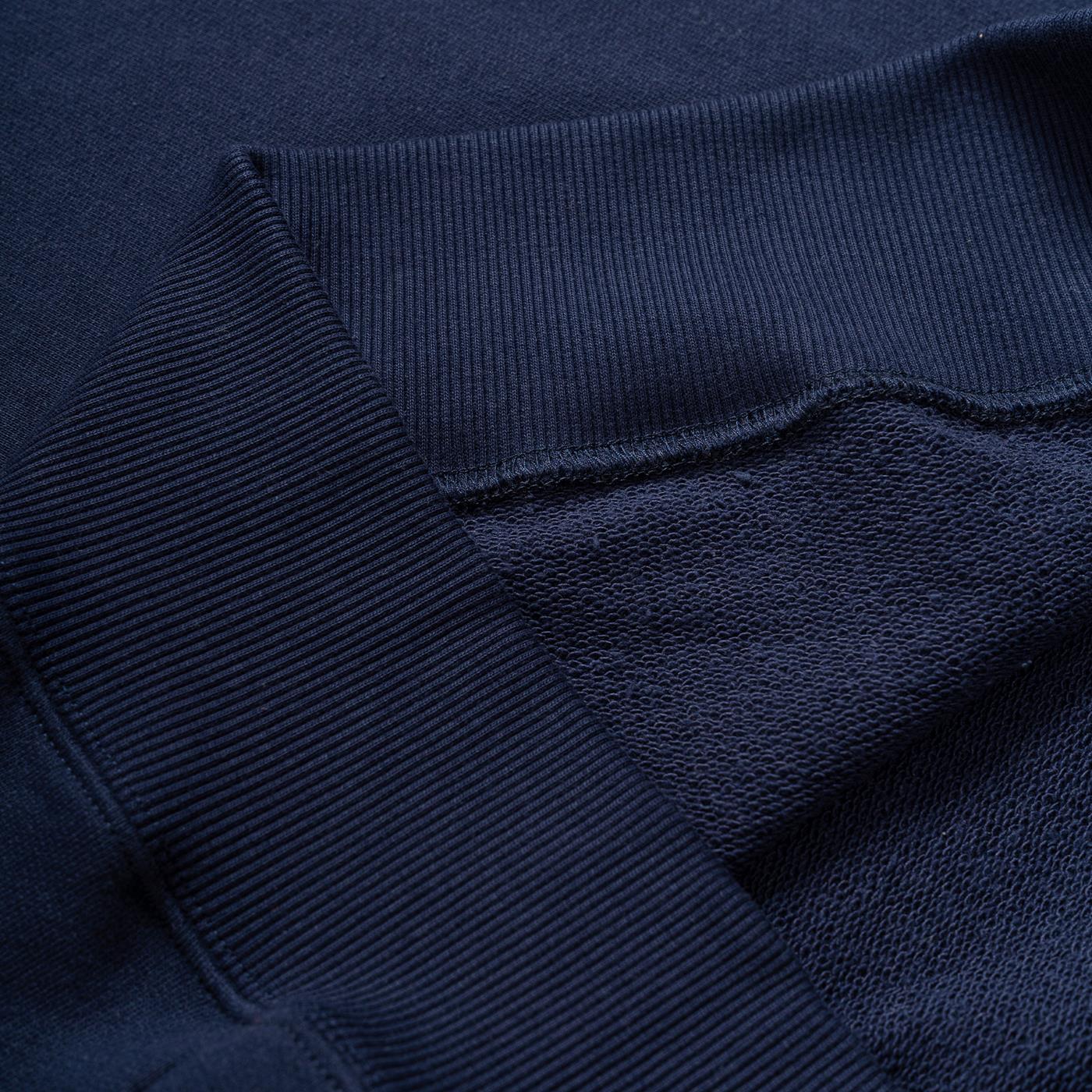 Sanjo K100 Patch Sweat Navy - Image 3