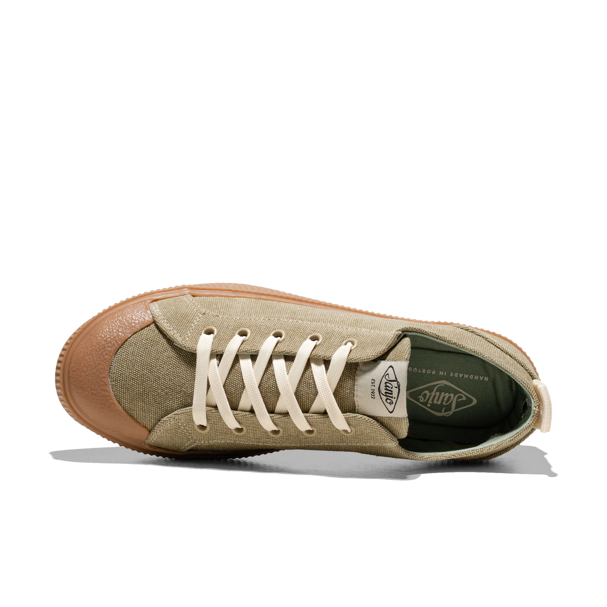Sanjo K230 Washed Khaki/Gum - Image 5