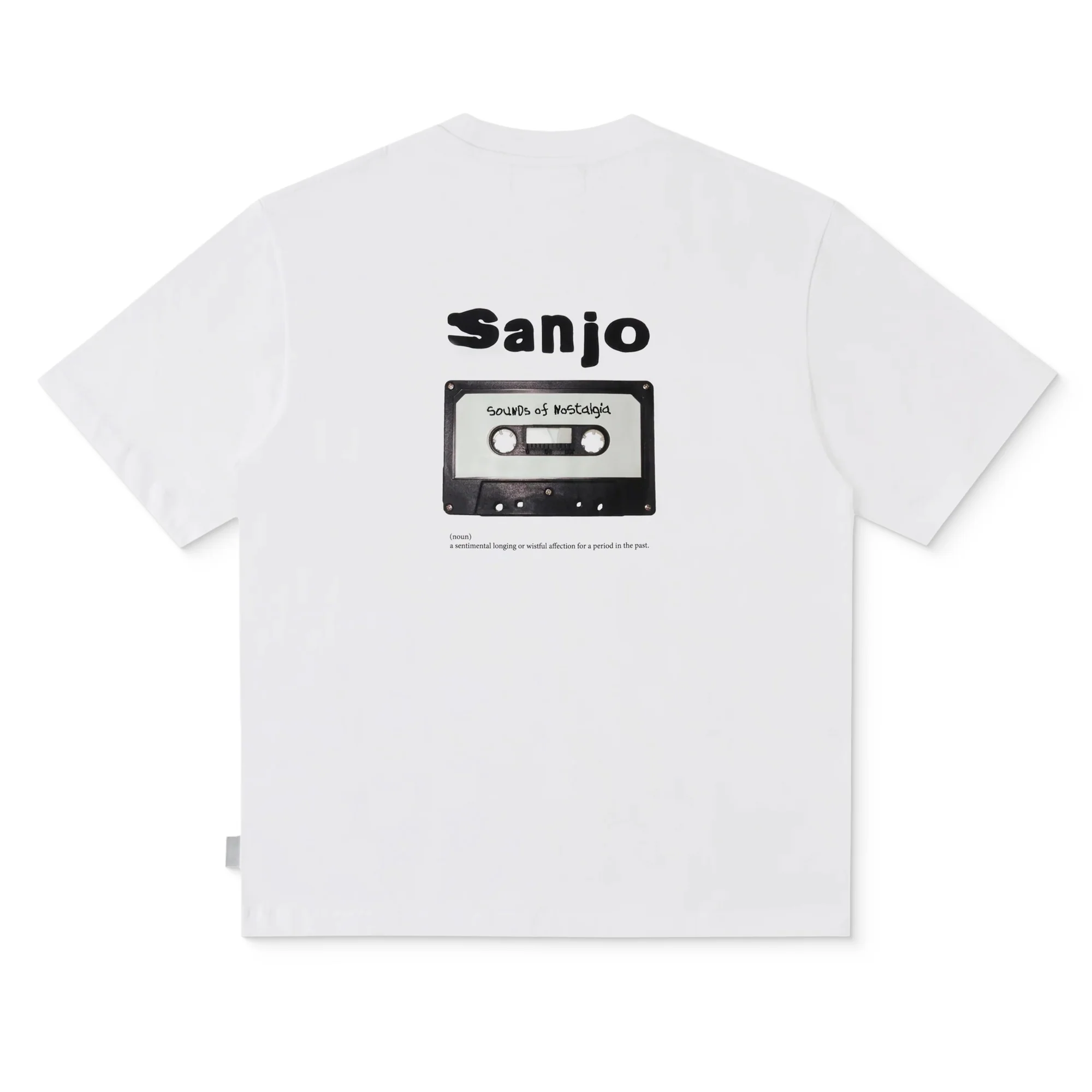 Sanjo Retro Sound T-Shirt White