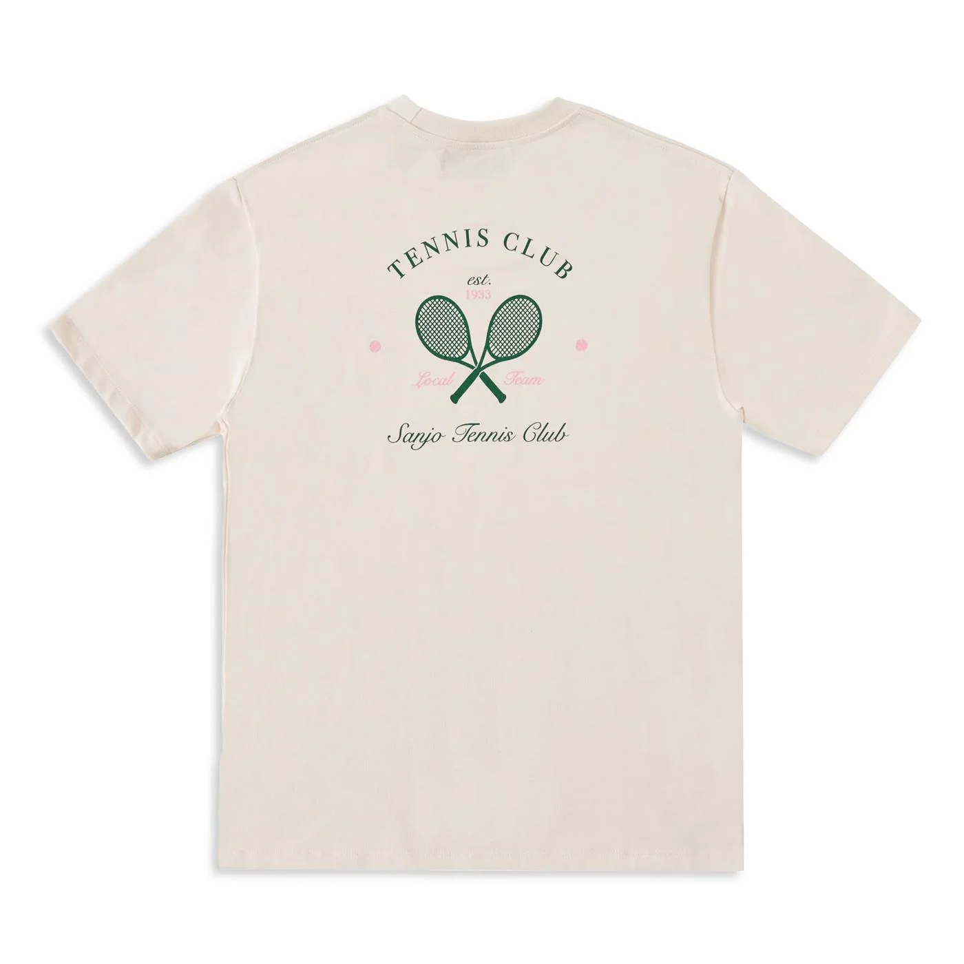 Sanjo Tennis Club T-Shirt Ecru