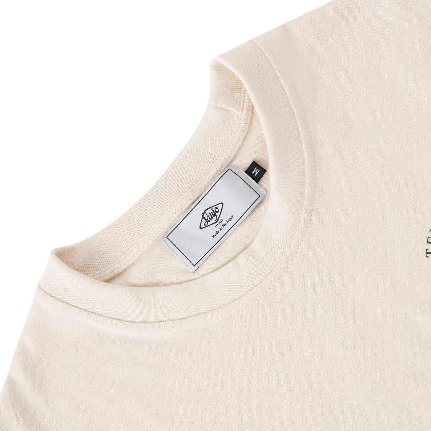 Sanjo Tennis Club T-Shirt Ecru - Image 3