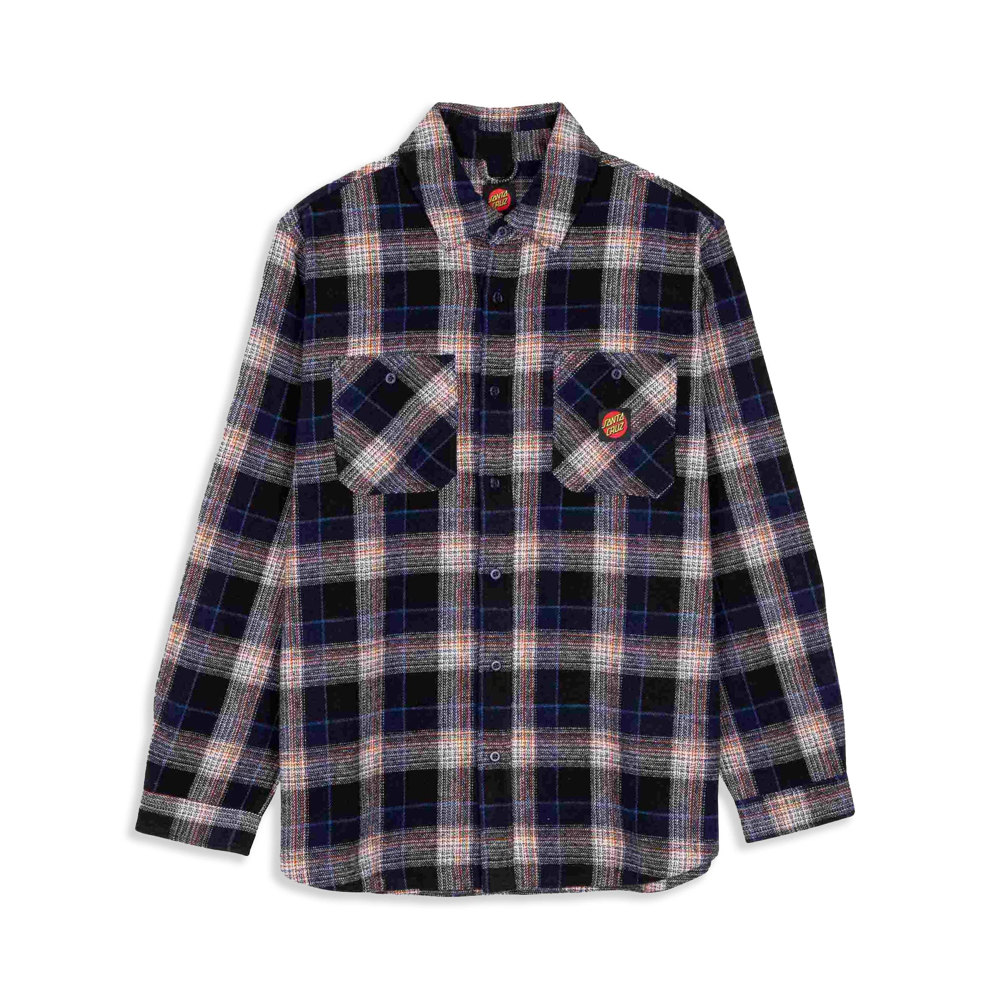 Santa Cruz Apex Shirt Navy Check