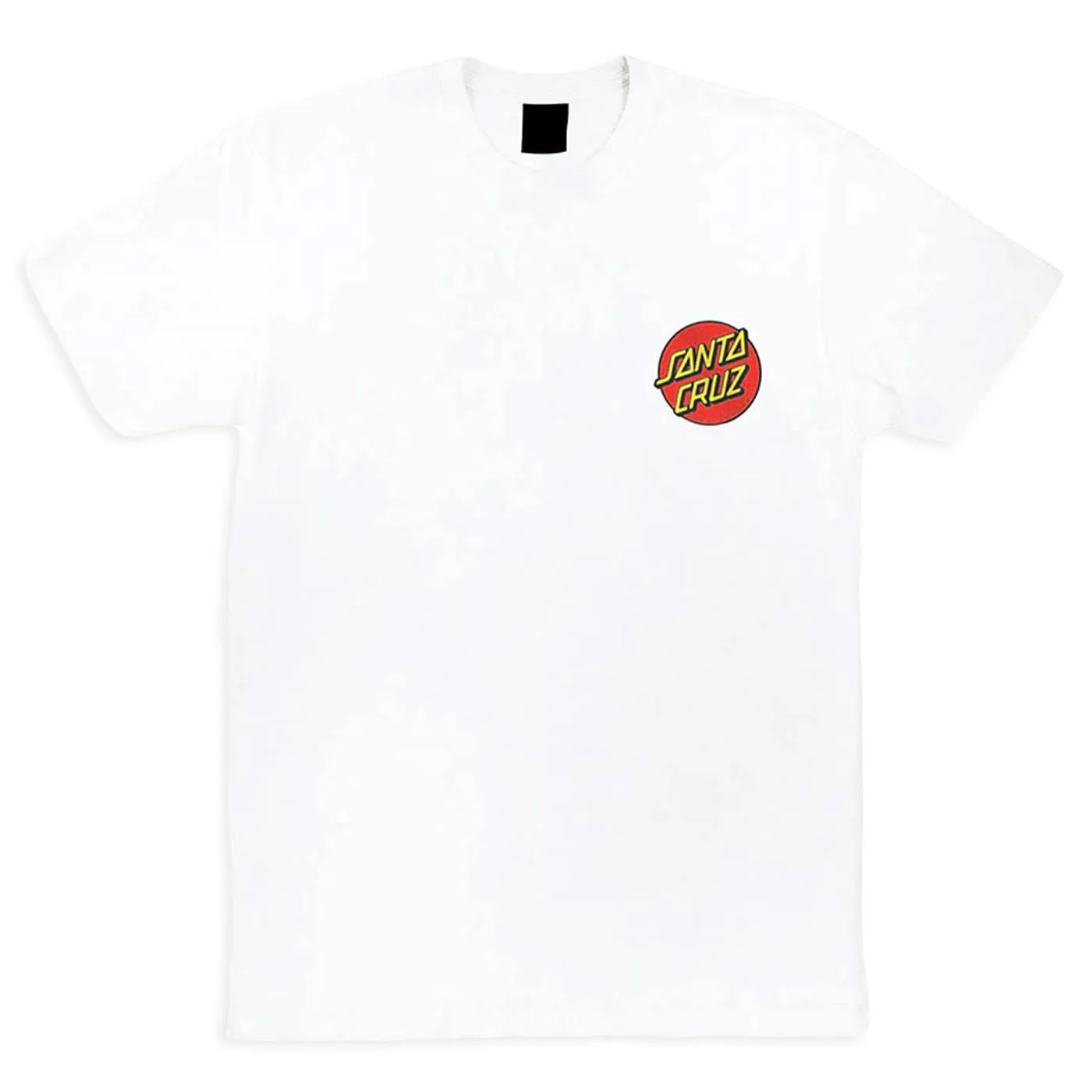 Santa Cruz Classic Dot Chest T-Shirt White - Image 2