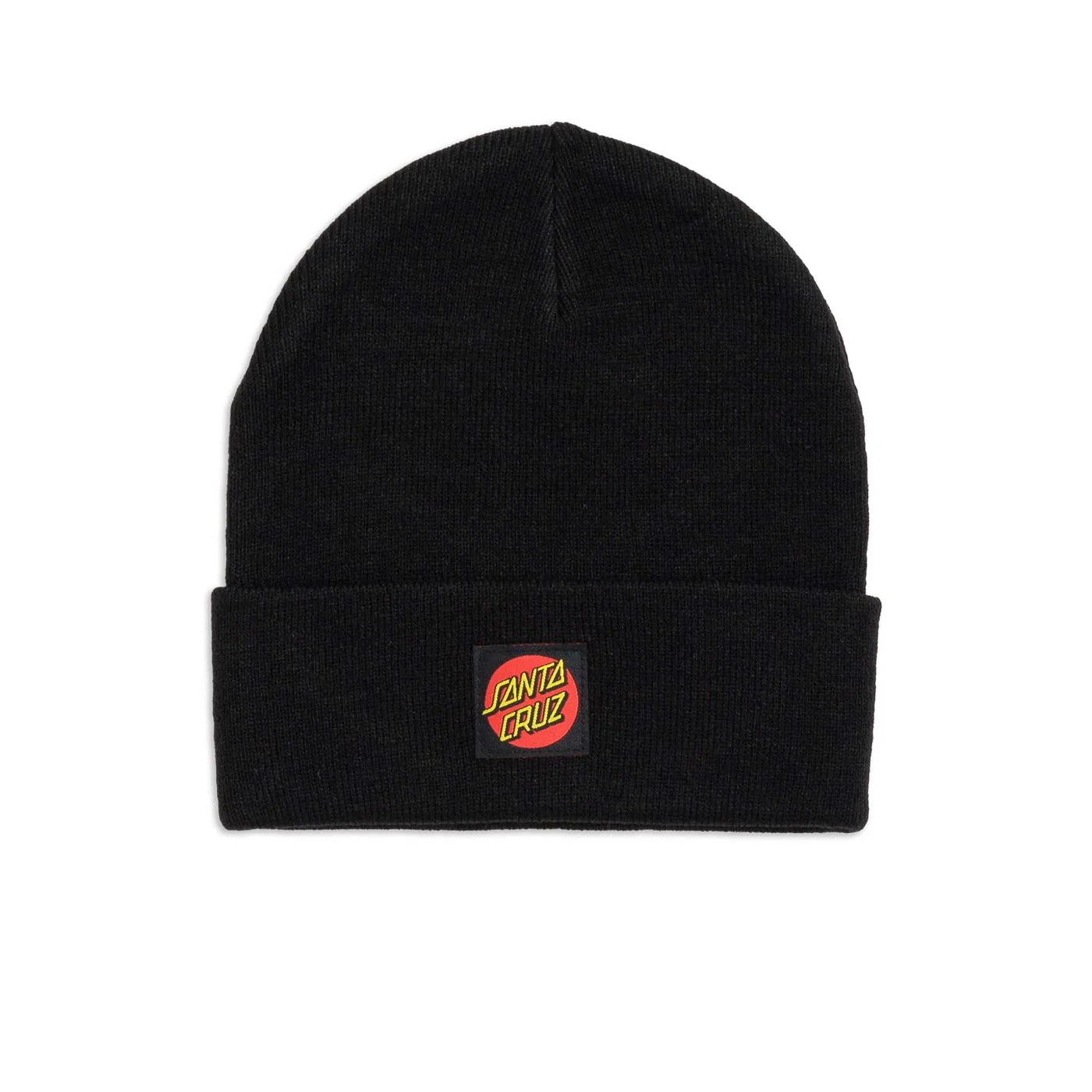 Santa Cruz Classic Label Beanie Black
