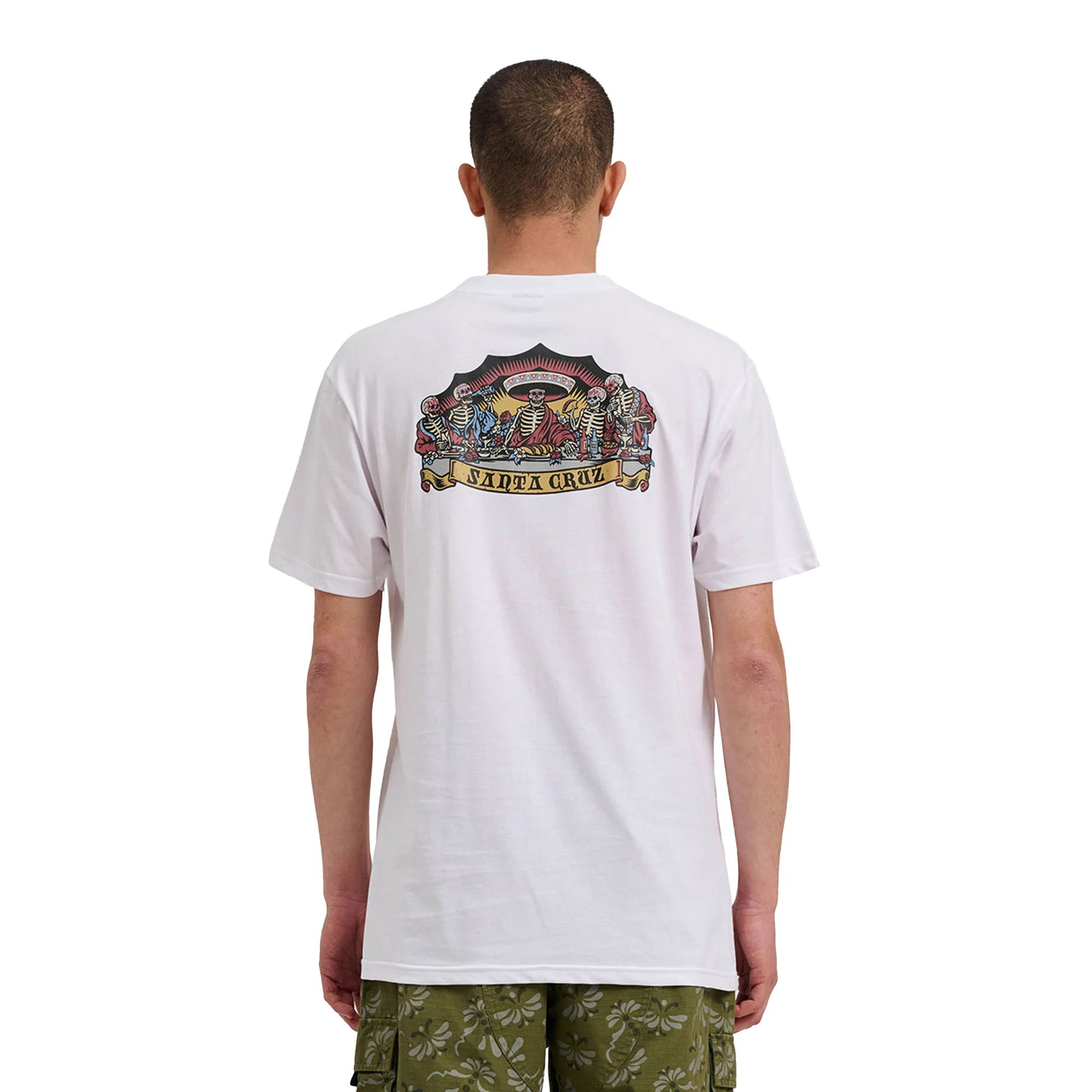 Santa Cruz Guzman Dead Diners T-Shirt White
